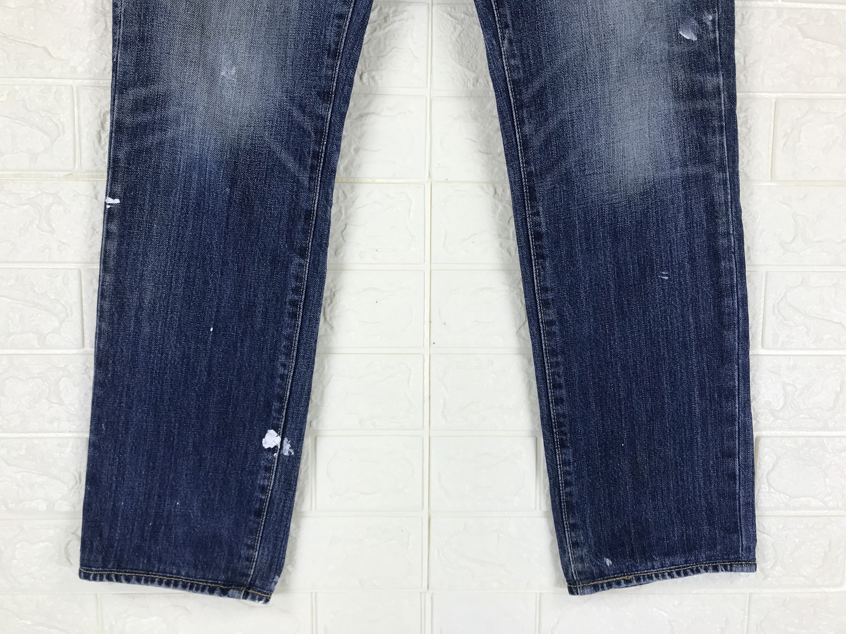 Levi's Vintage Levi's 511 Paint Splattered Jeans Size US 31 - 4 Thumbnail