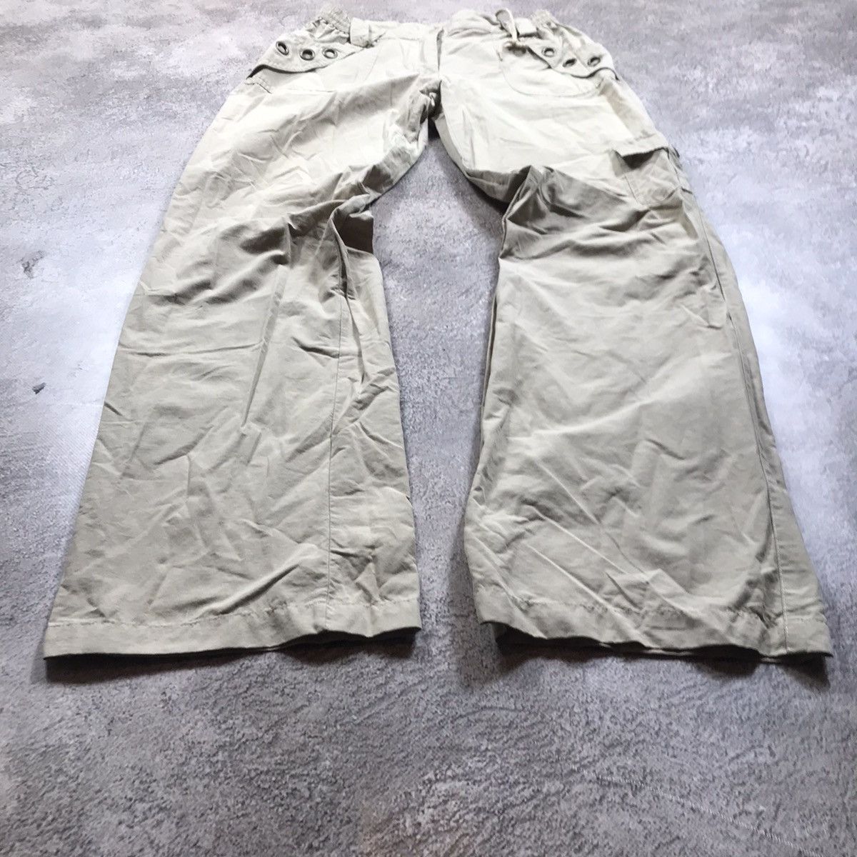 Vintage Vintage Y2K Baggy Cargo Pants Distressed Workwear Grunge 27 Size 27" / US 4 / IT 40 - 1 Thumbnail
