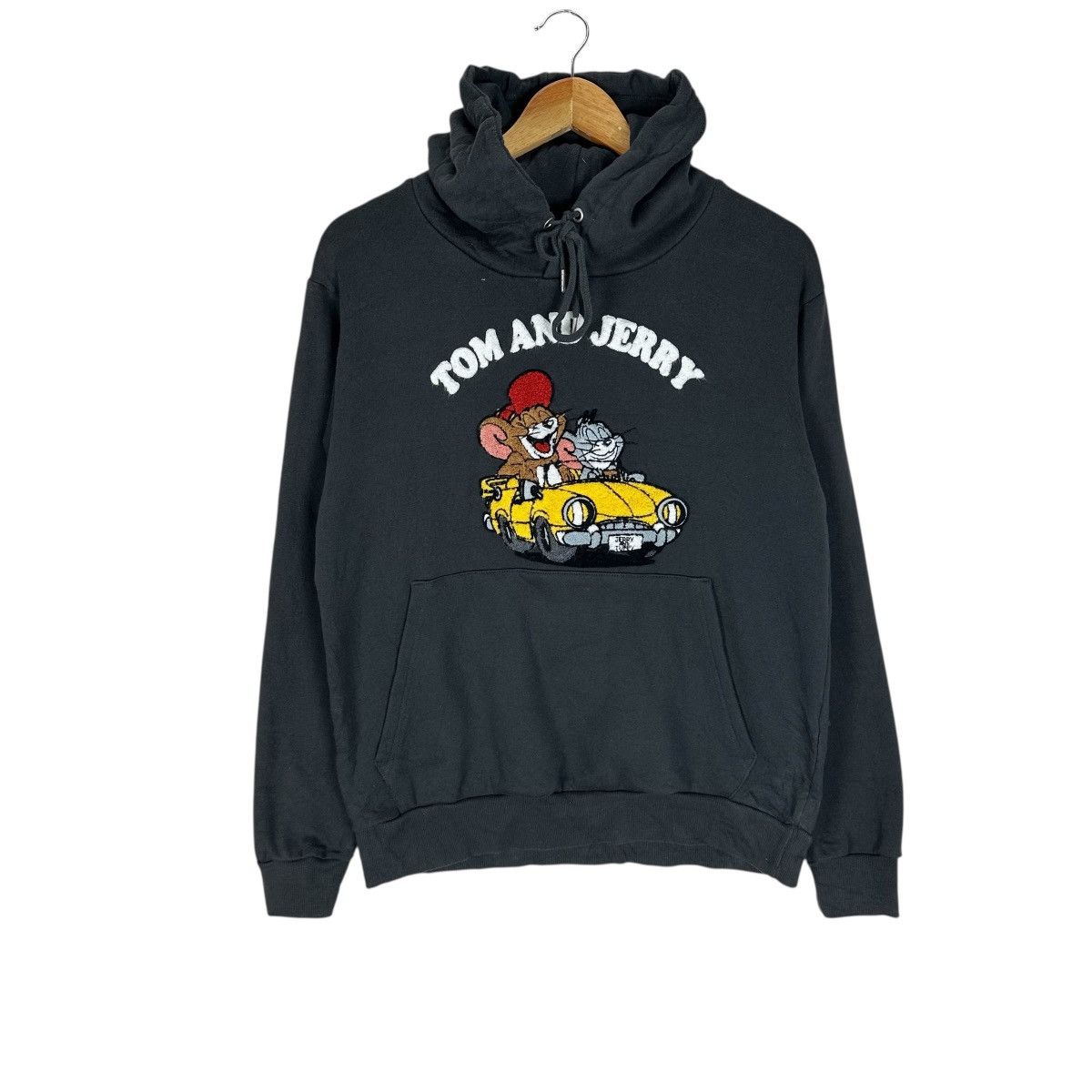 Cartoon Network TOM AND JERRY HOODIE HAPPY NEW CAR SWEATSHIRTS Size M / US 6-8 / IT 42-44 - 1 Thumbnail