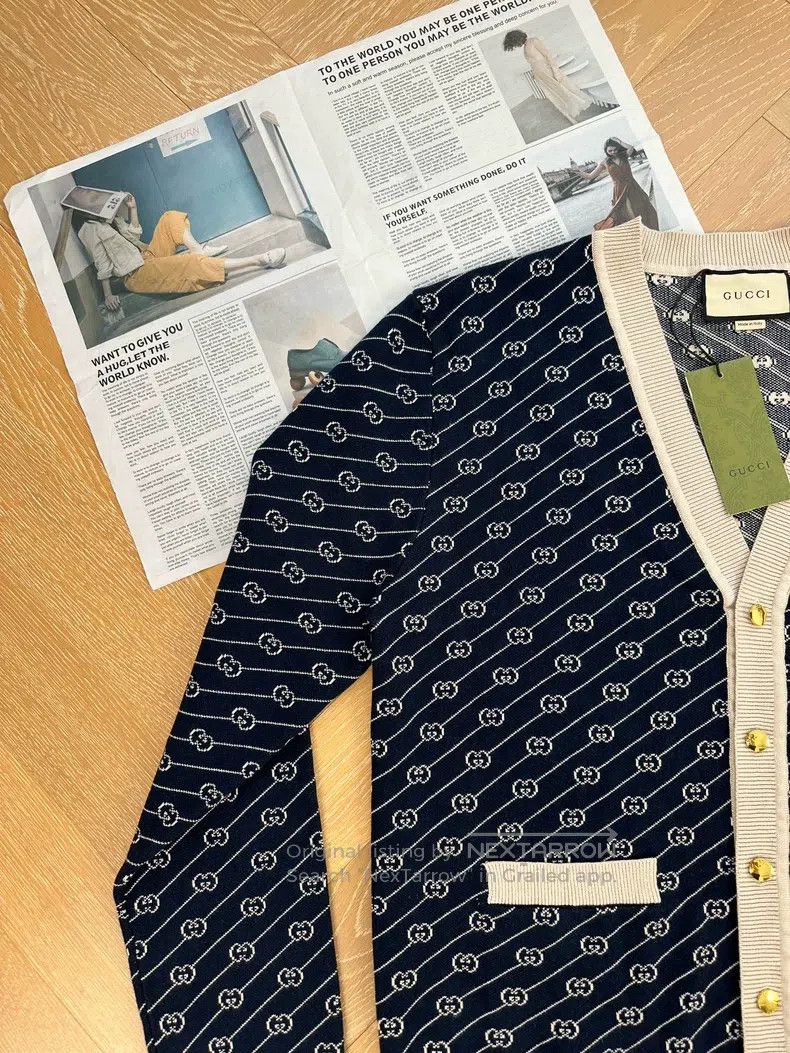 Gucci Gucci Full-print logo interlocking double G oblique stripe Size US L / EU 52-54 / 3 - 6 Thumbnail