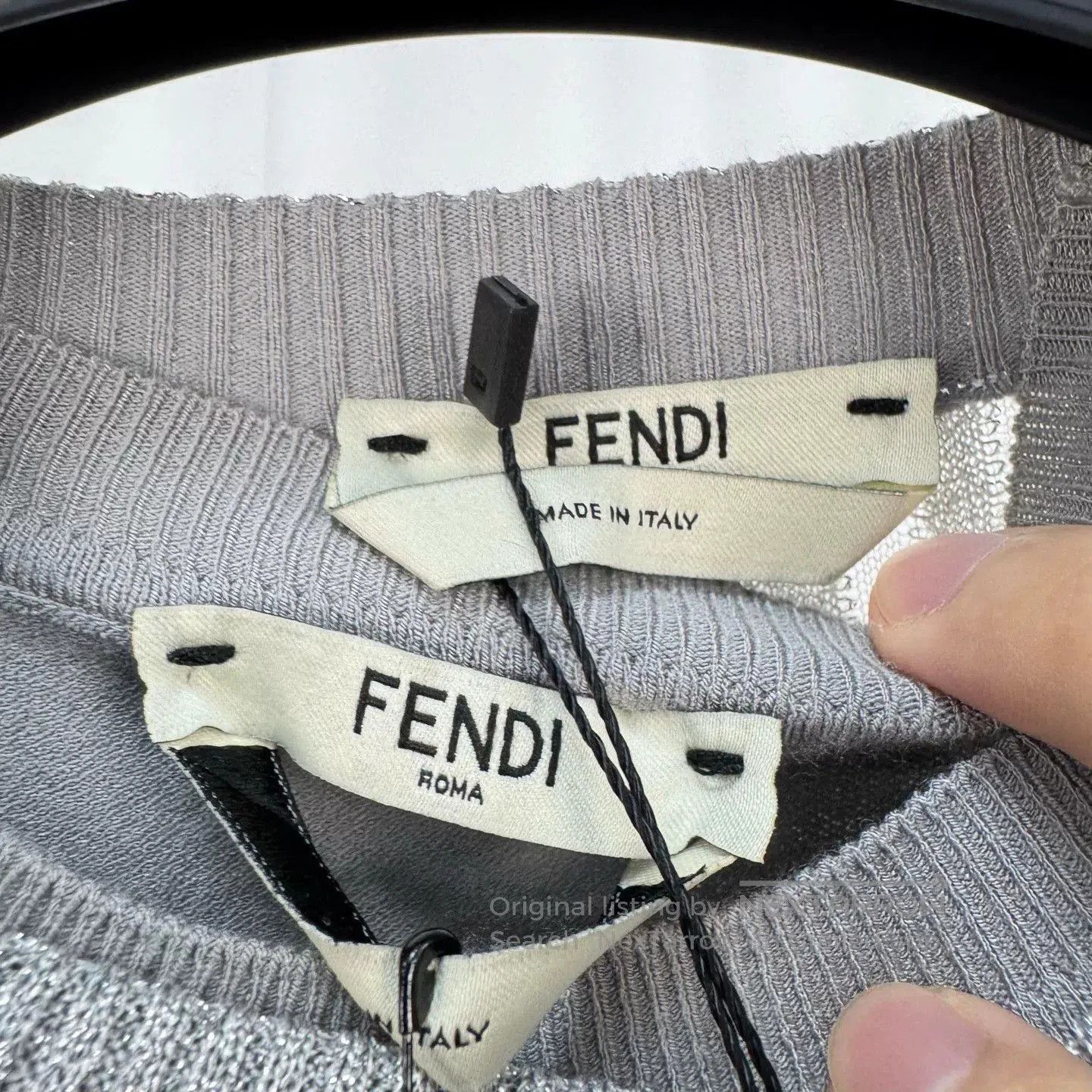 Fendi Fendi Monogram Double-Layer Dress. Size M / US 6-8 / IT 42-44 - 6 Thumbnail