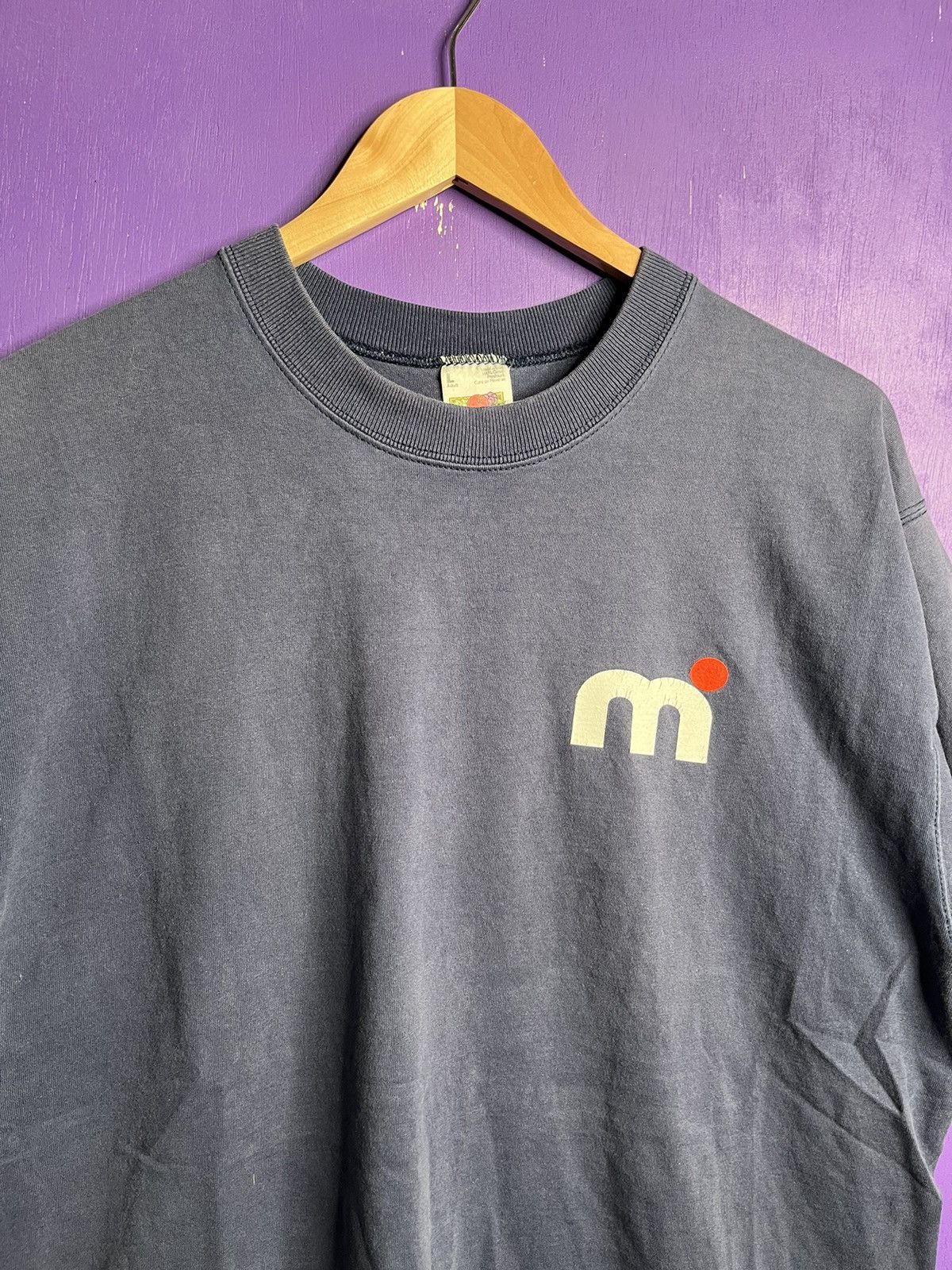 Vintage Vintage 90s mistral logo faded mullet tee Size US L / EU 52-54 / 3 - 3 Thumbnail