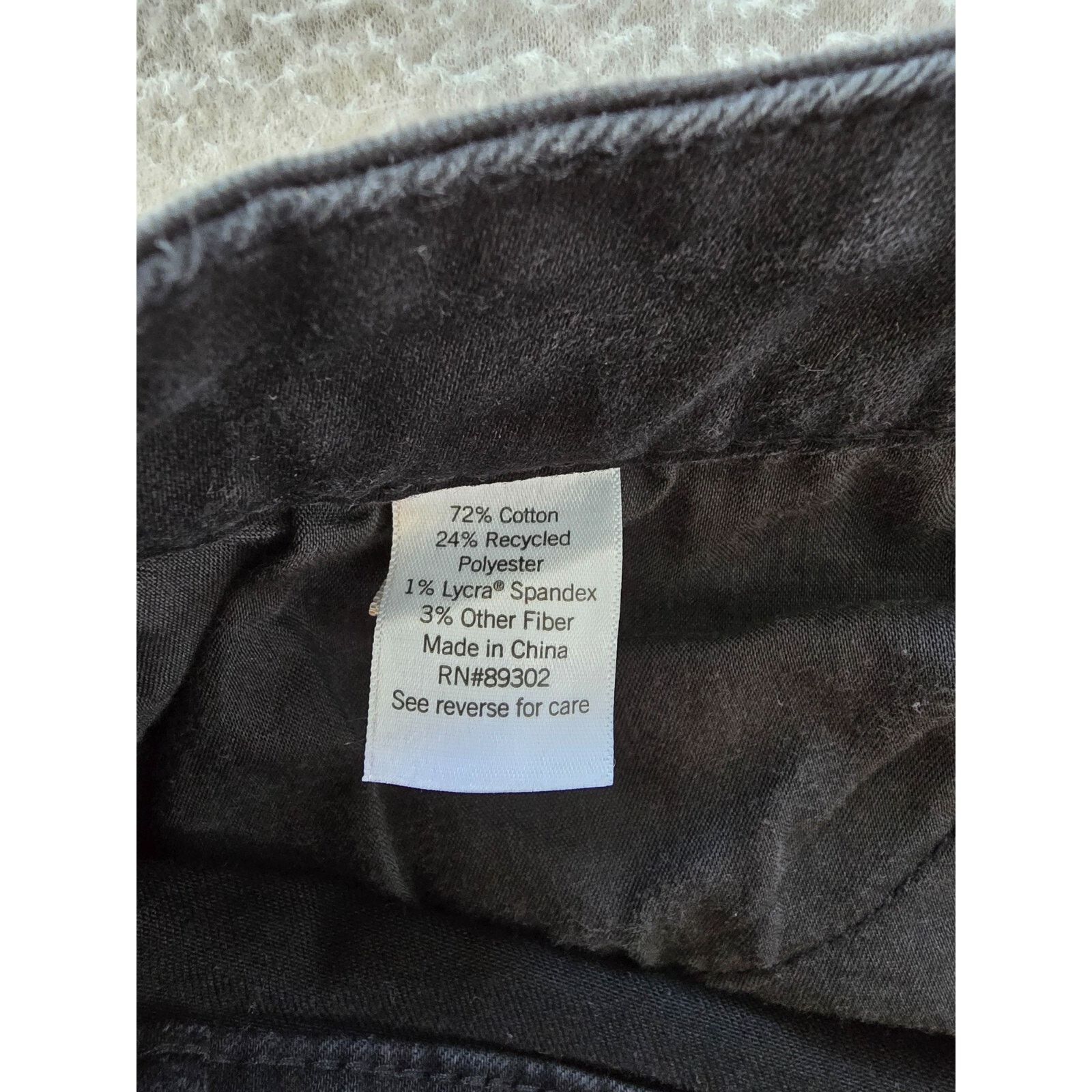 Other So Jeans Womens 15 Black Stretch Hish Rise Skinny Regular Size 32" / US 10 / IT 46 - 8 Thumbnail