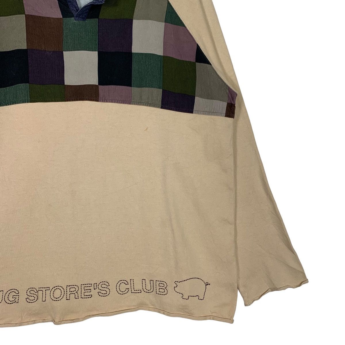 Japanese Brand The Drug Store's Club Long Sleeve T Shirt #0113-C6 Size US M / EU 48-50 / 2 - 5 Thumbnail