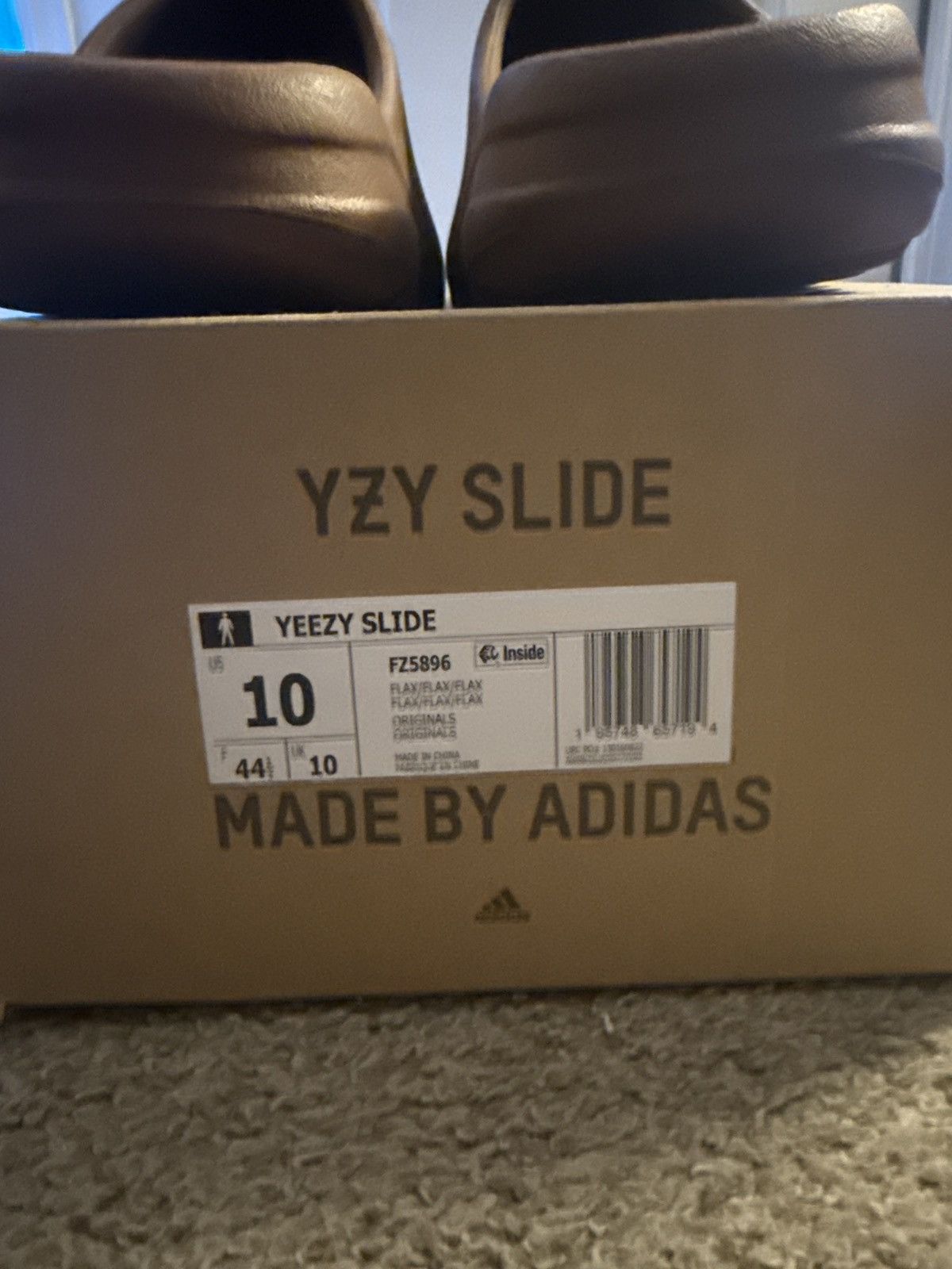 Yeezy Yeezy Slide Flax Size US 10 / EU 43 - 3 Thumbnail