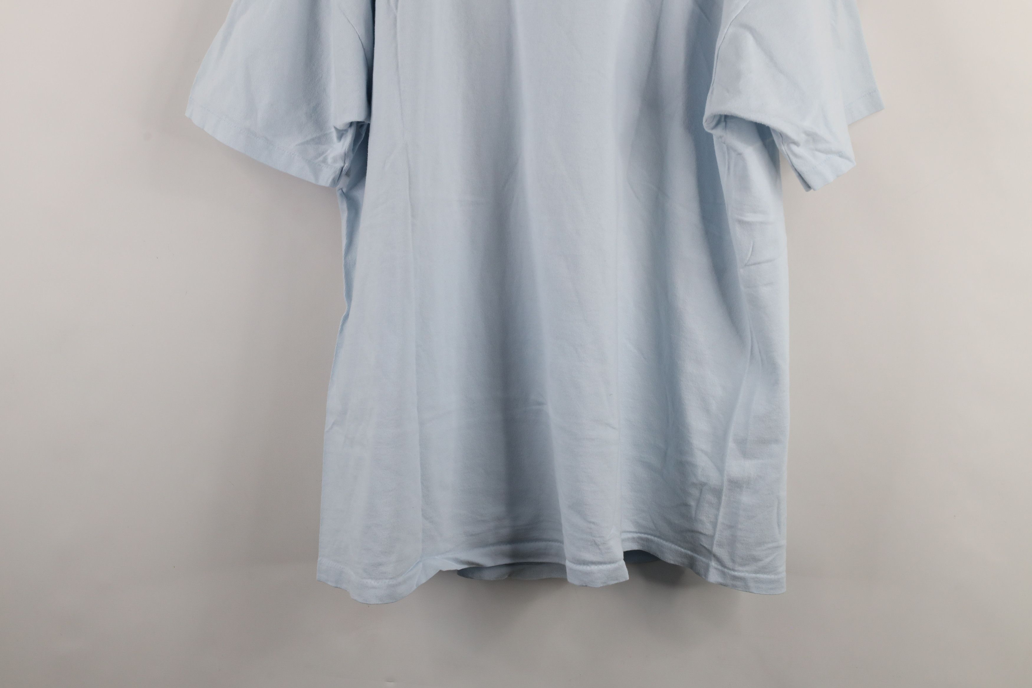 Vintage Vintage 90s Streetwear Montana Flowers T-Shirt Blue USA Size XXL / US 16-18 / IT 52-54 - 11 Thumbnail