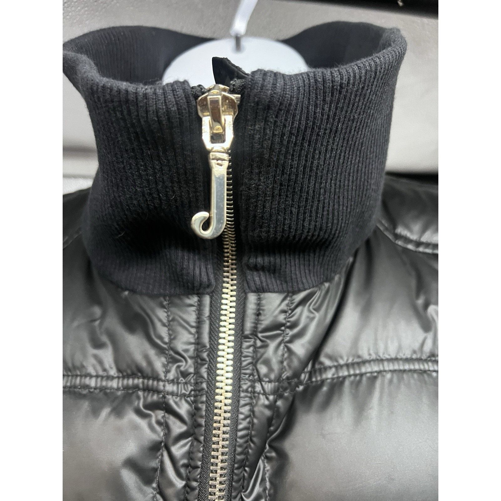 Juicy Couture Juicy Couture Black Down Puffer Zip Up Jacket XL Pockets Size XL / US 12-14 / IT 48-50 - 7 Thumbnail