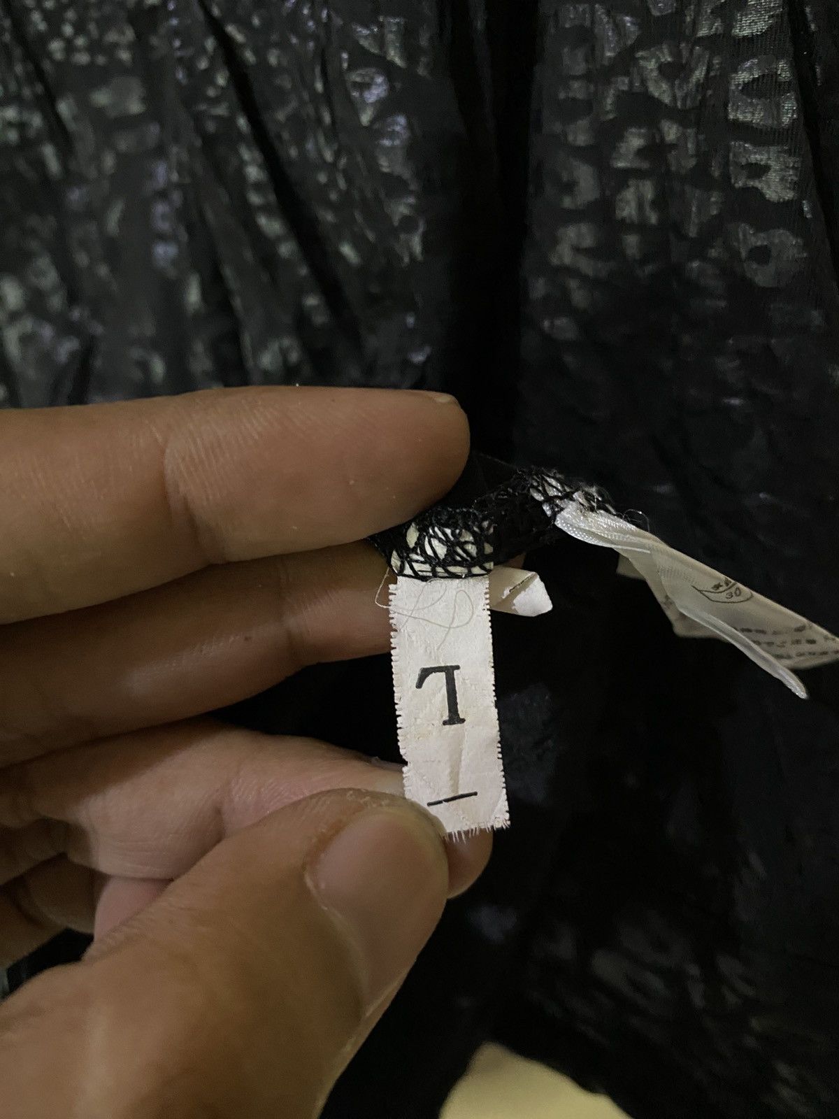 If Six Was Nine Rare 2000s Black Crobon Snakeskin Silk Button Shirt Size L / US 10 / IT 46 - 8 Thumbnail