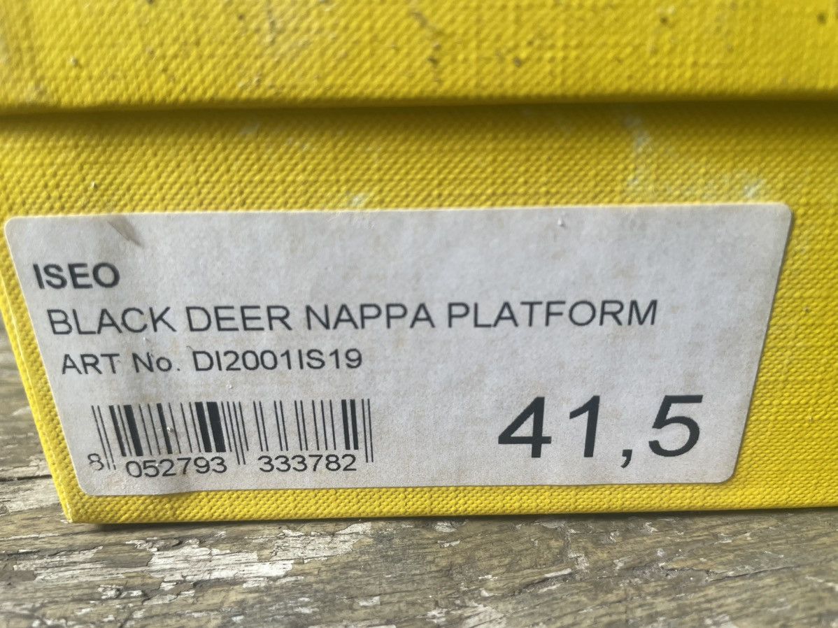 Diemme Diemme Black Deer Nappa Shoes Size US 7 / EU 40 - 11 Thumbnail
