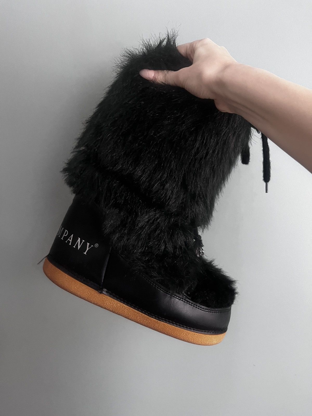 Other Archive Friis Company fur snow boots — Y2K couture footwear. Size US 9.5 / IT 39.5 - 2 Thumbnail