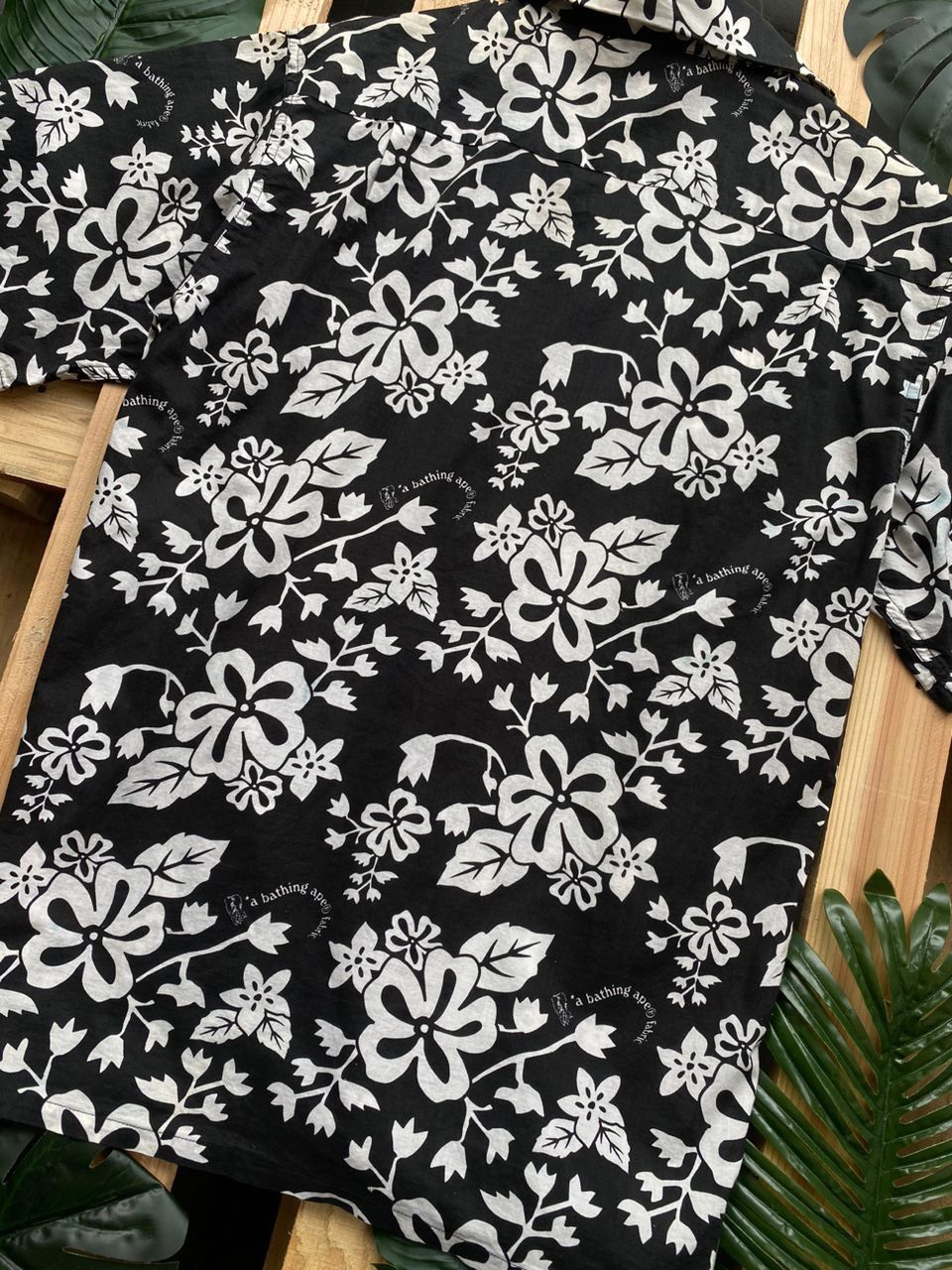 Bape Vintage Bape Floral Hawaii Shirt Cotton Size US L / EU 52-54 / 3 - 8 Thumbnail