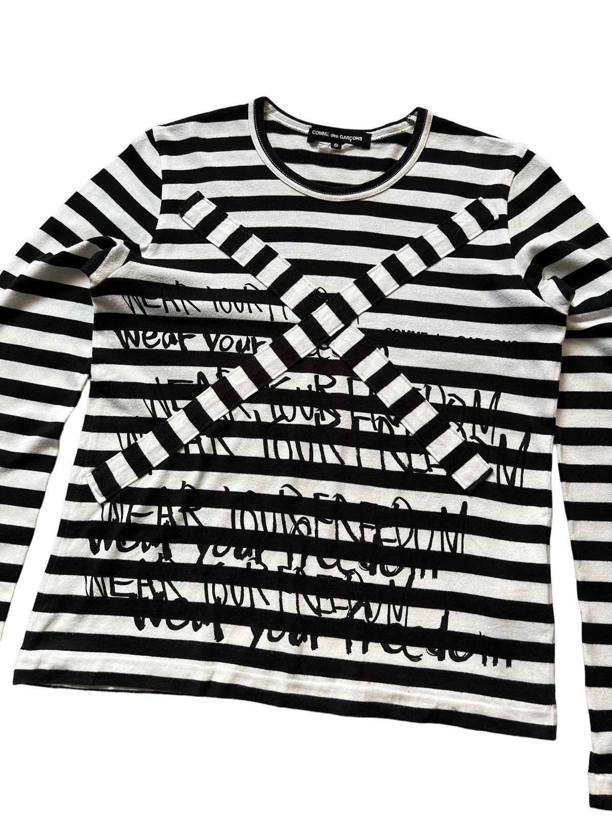 Comme des Garcons Comme des Garçons SS10 ‘Wear Your Freedom” Size US XS / EU 42 / 0 - 3 Thumbnail