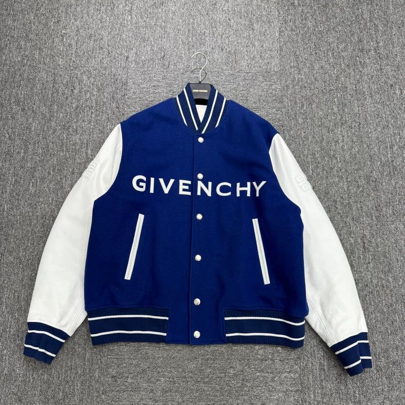 Givenchy Givenchy SizeXXXL Patchwork Sheepskin Pilot Jacket Size US M / EU 48-50 / 2 - 1 Thumbnail