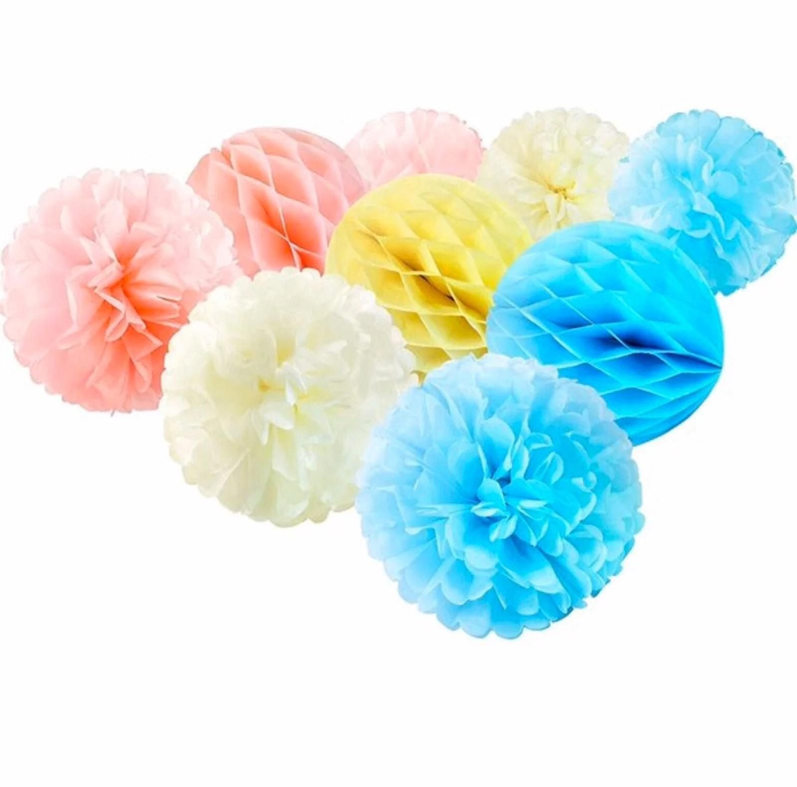 Other Set of Paper Party Decorations NEW 22pcs Size ONE SIZE - 6 Thumbnail
