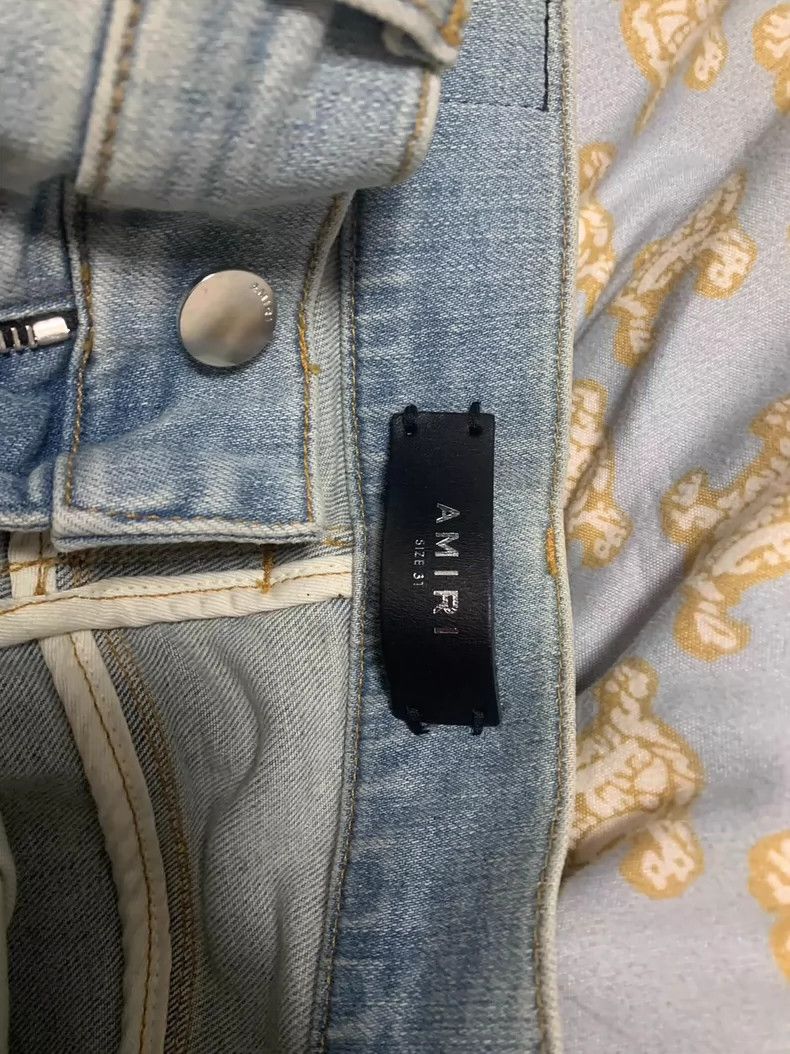 Amiri Amiri Light-colored washed jeans 2501-Nextarrow Size US 31 - 3 Thumbnail