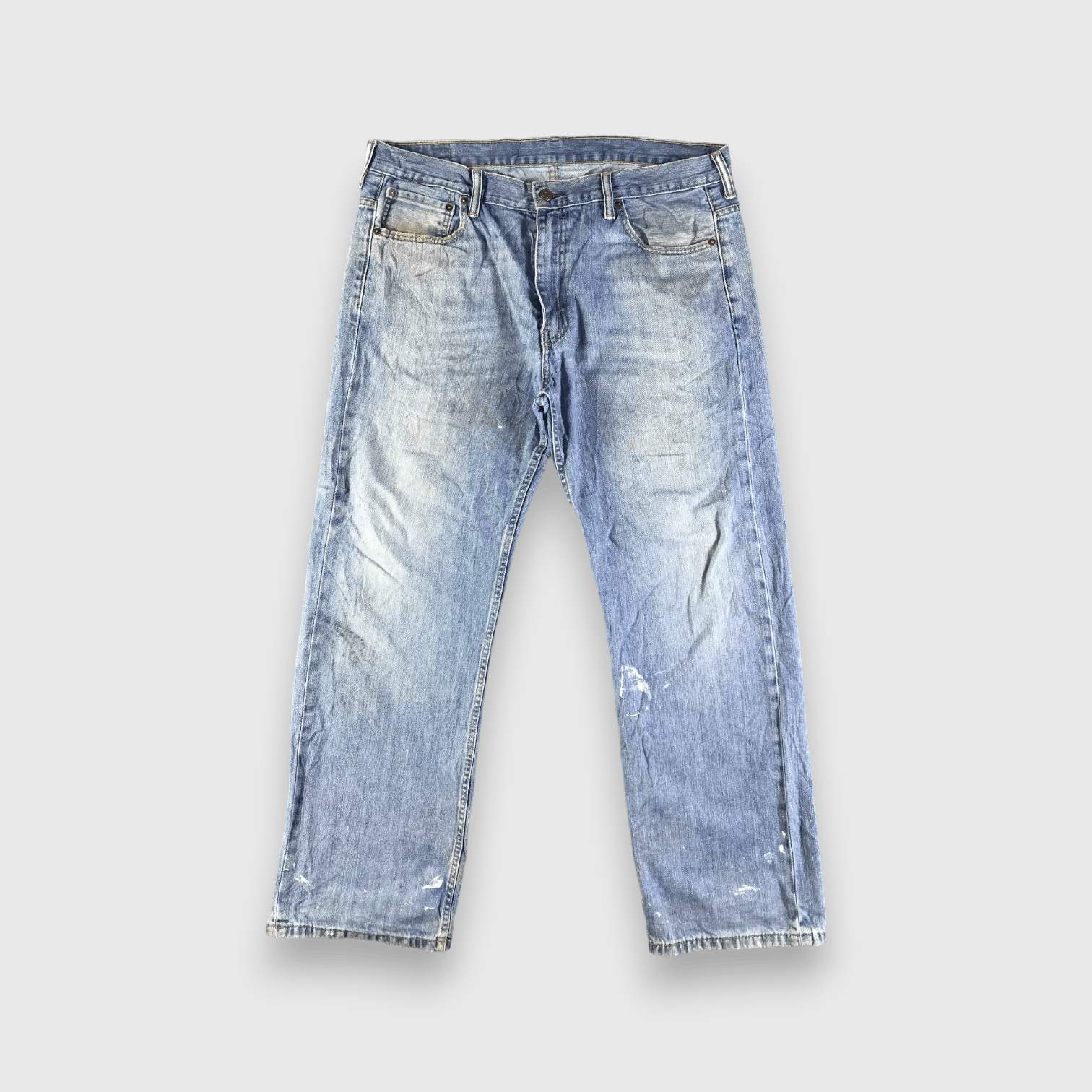 Levi's Vintage Blue Wash Levis 569 Jeans-J4161 Size US 40 / EU 56 - 1 Thumbnail