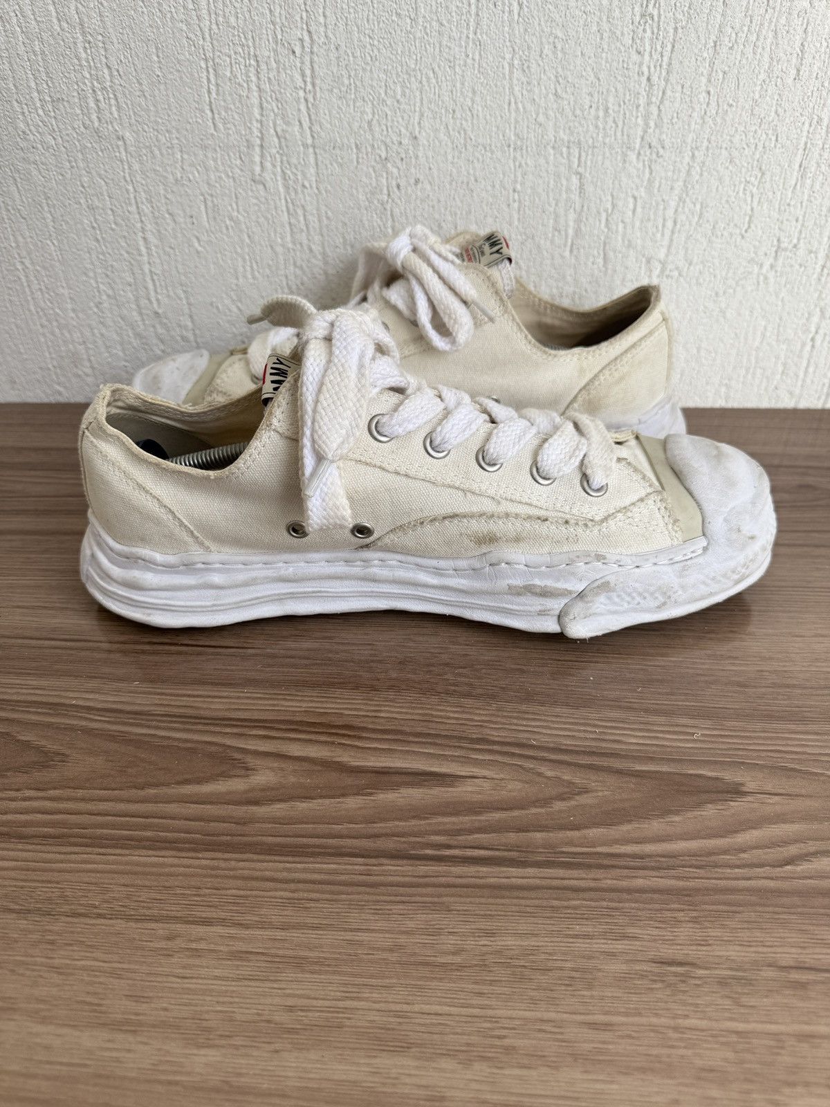 Maison MIHARA YASUHIRO Mmy hank og sole sneakers Size US 12 / EU 45 - 13 Thumbnail