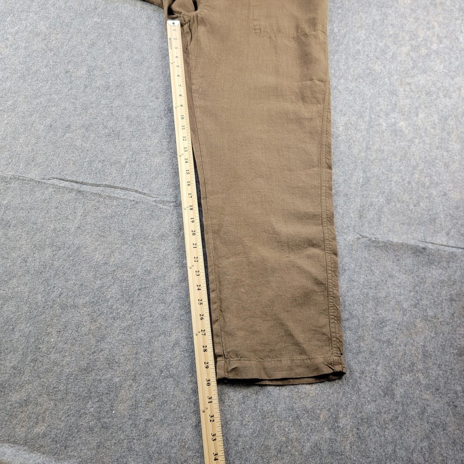 Todd Snyder Todd Snyder Linen Beach Pant size Tall XL Tan $198 PA1109942 Size US 36 / EU 52 - 5 Thumbnail