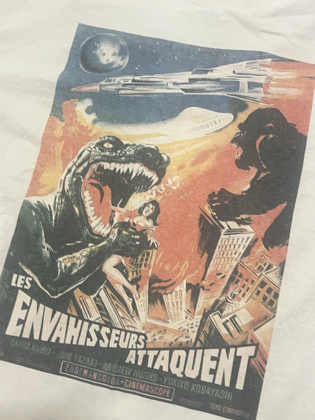 Vintage Vintage Godzilla King Kong Style Shirt Size US L / EU 52-54 / 3 - 2 Thumbnail