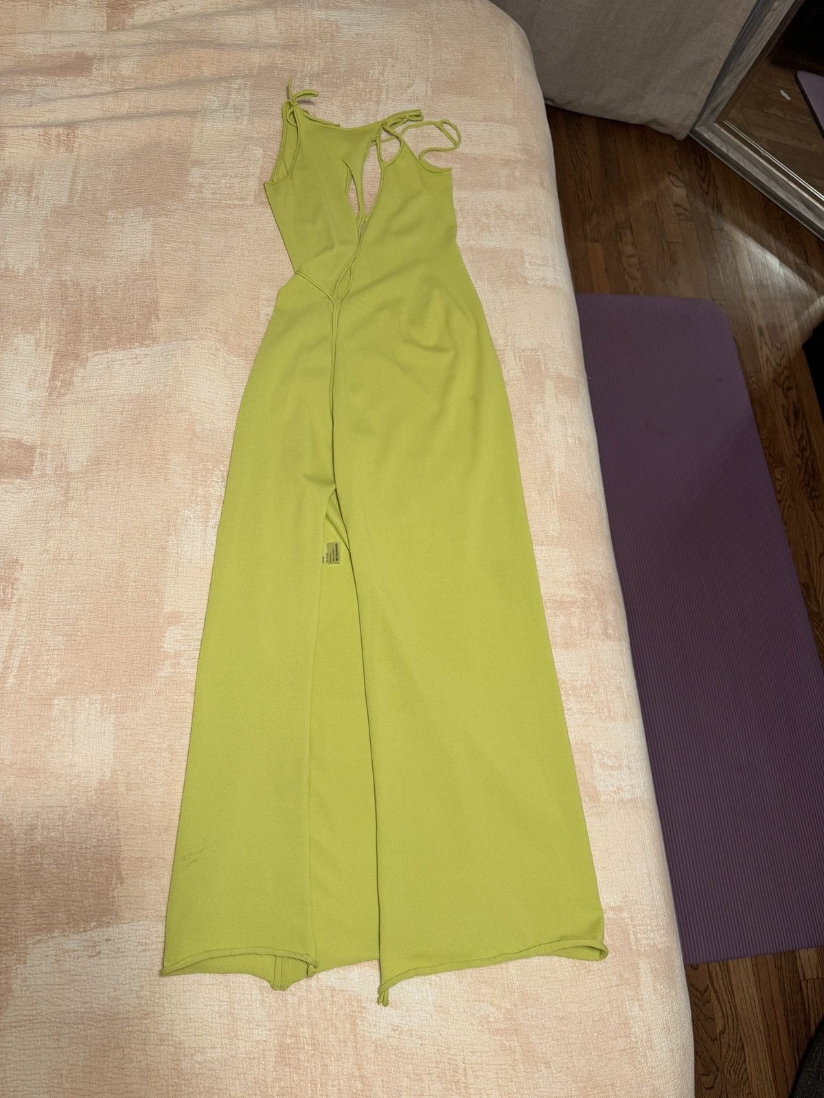 Ottolinger Ottolinger Green Viscose Maxi Dress Size M / US 6-8 / IT 42-44 - 1 Thumbnail