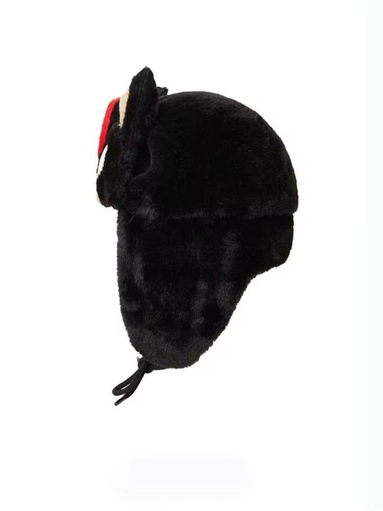 Japanese Brand Avant garde Black Sonic Corduroy Hat Size ONE SIZE - 3 Thumbnail