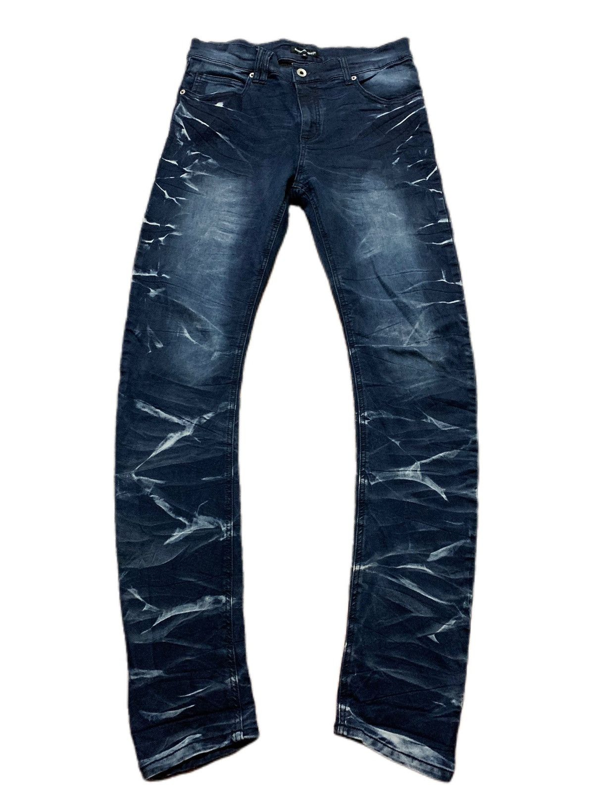 semanticdesign 🇯🇵TWIST curve semantic design claw mark washed japanese punk Size US 30 / EU 46 - 1 Thumbnail