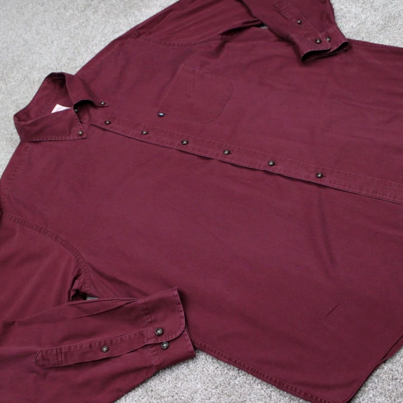 Brooks Brothers Brooks Brothers 346 Shirt Mens XL Red Button-Up Long Sleeve Cotton Classic Preppy Collection - Mens XL Red Button-Up Shirt Size US XL / EU 56 / 4 - 6 Thumbnail