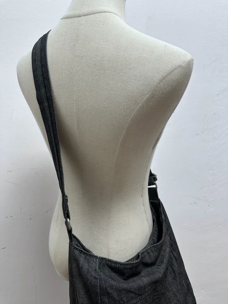 Yohji Yamamoto Yohji Yamamoto Denim patchwork cross body bag 2501-Nextarro Size ONE SIZE - 5 Thumbnail