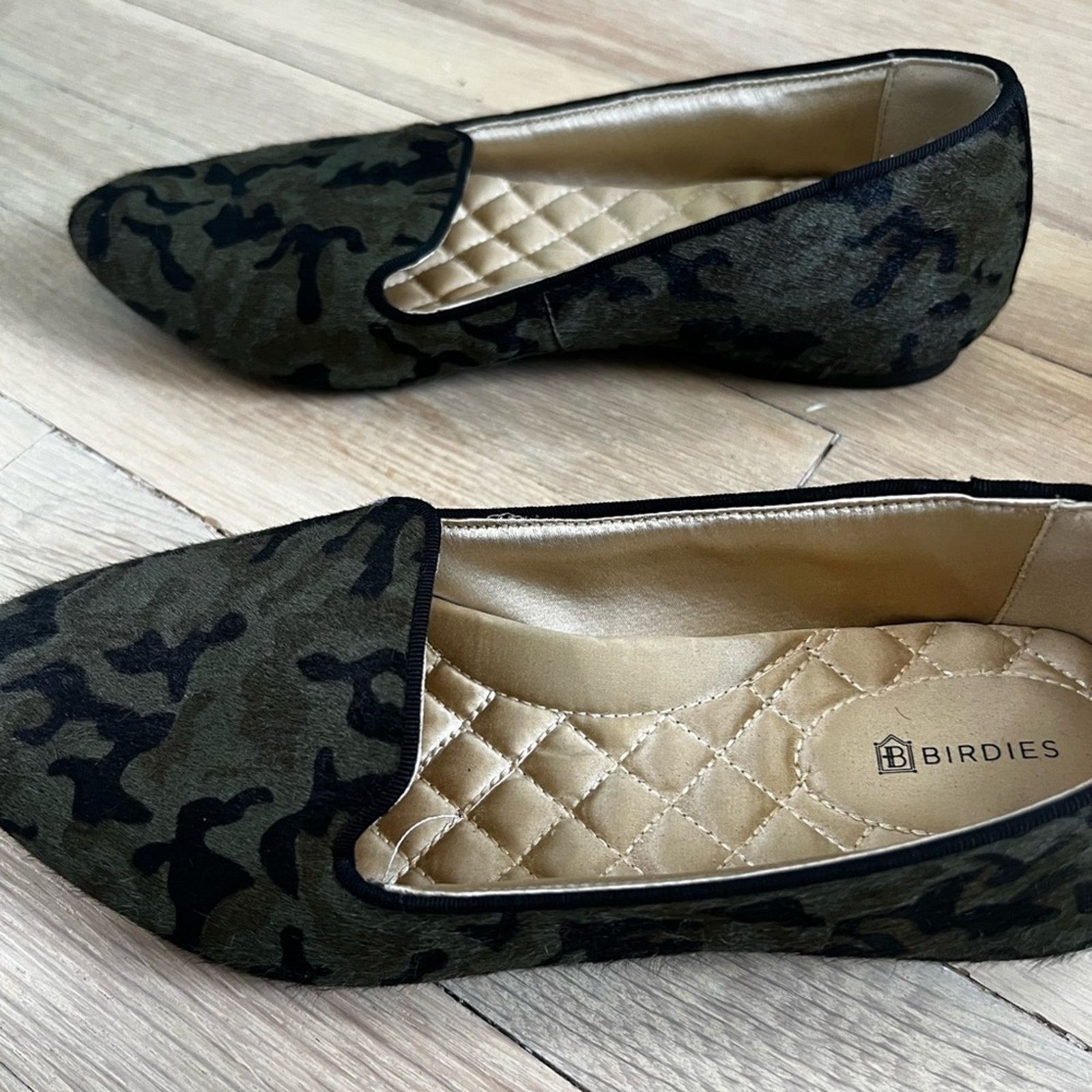 Other Birdies The Blackbird Camouflage Calf Hair Loafer Flats 7.5 Size US 7.5 / IT 37.5 - 6 Thumbnail
