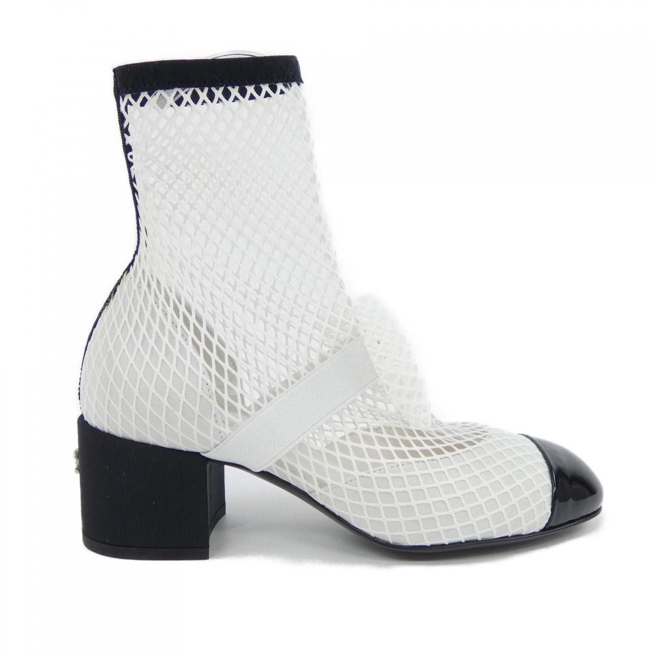 Chanel Chanel Chanel Mary Janes Mesh Suede Kidskin Patent Boots Leather Shoes G40097Y56613 DUTY FREE for USA Size ONE SIZE - 1 Thumbnail