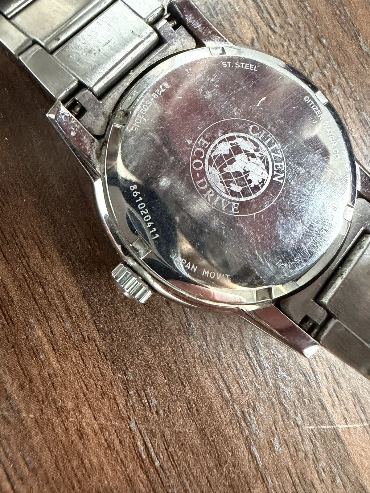 Citizen Citizen Eco-Drive Stainless Steel Watch – Blue Dial Size 36 - 4 Thumbnail