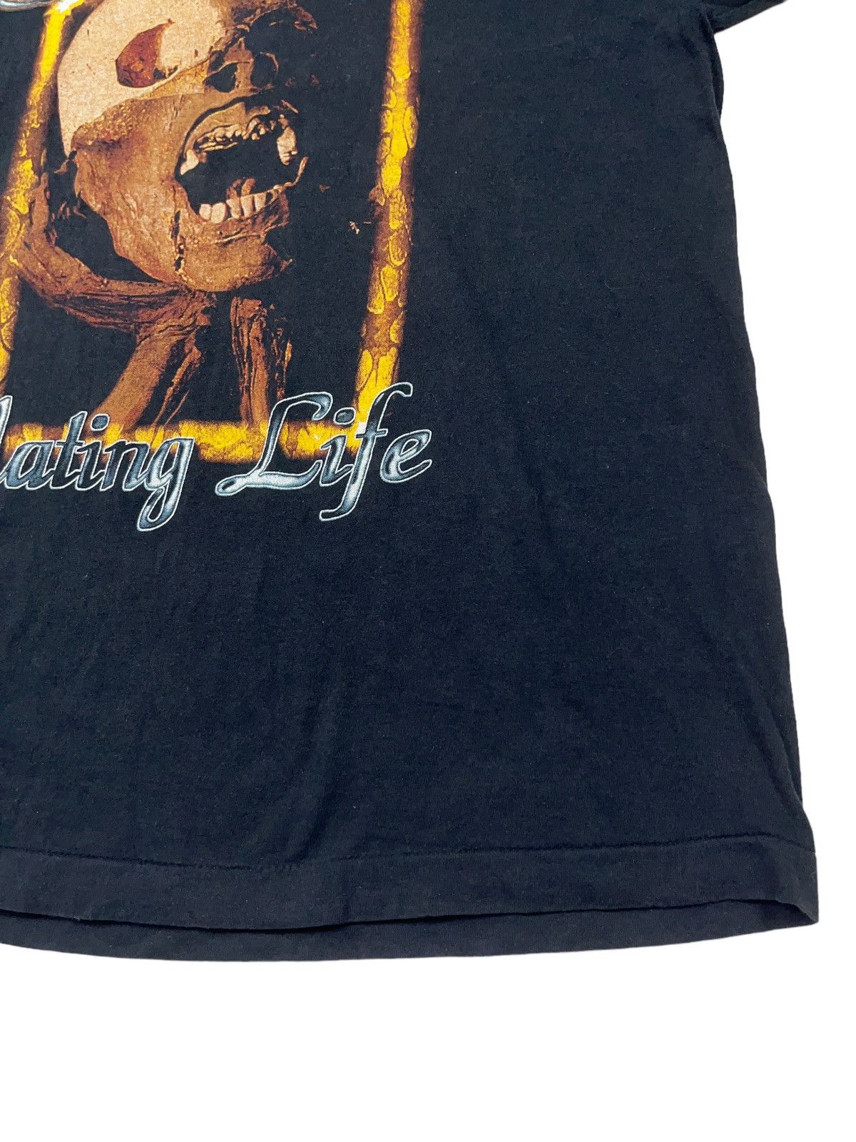 Band Tees Vintage 90s Grave Hating Life T-shirt Entombed Obituary Size US XL / EU 56 / 4 - 3 Thumbnail