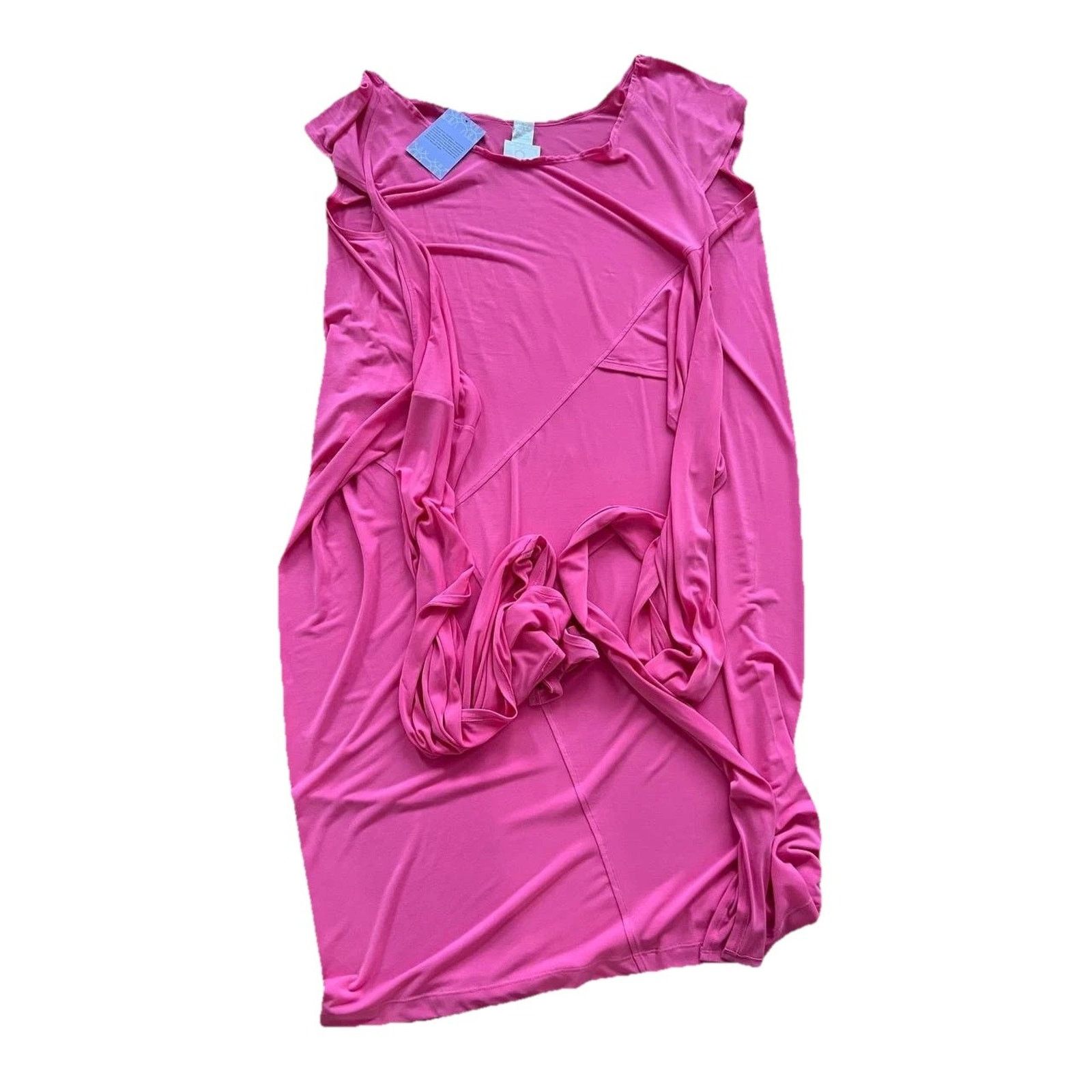 & Other Stories Hot in Hollywood Womens 2X Maxi Pink Cap Sleeve A001844 Size XXL / US 16-18 / IT 52-54 - 4 Thumbnail