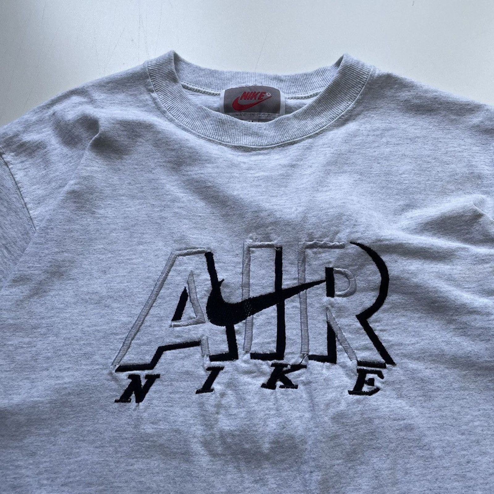 Nike Vintage 90s Nike Air Swoosh Bootleg Graphic T Shirt Medium Size US M / EU 48-50 / 2 - 2 Thumbnail