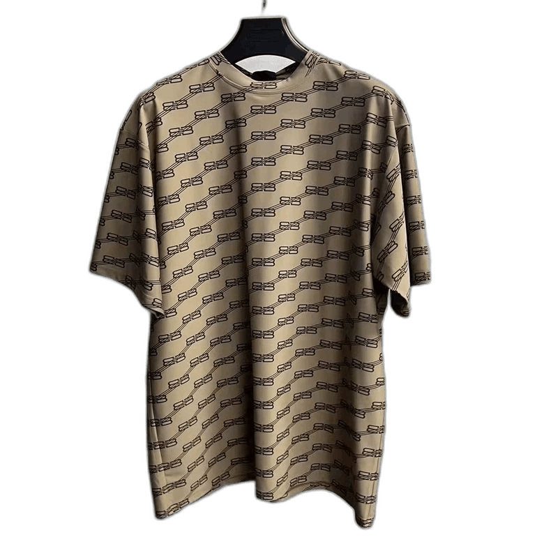 Balenciaga Balenciaga Brown Logo Short Sleeve T-Shirt Size US XS / EU 42 / 0 - 1 Thumbnail