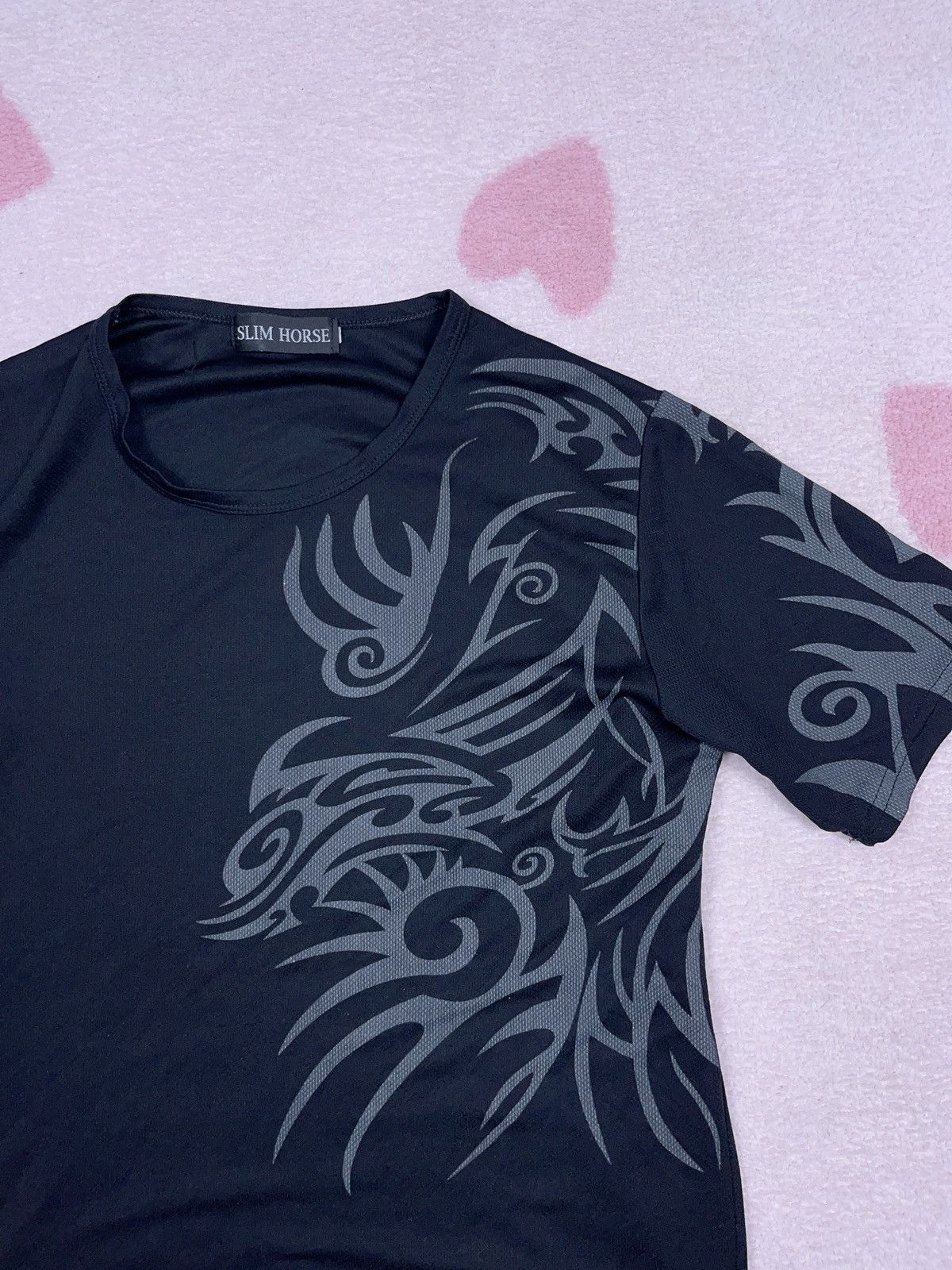 Japanese Brand ➕ vintage y2k tribal tattoo short sleeve jersey tee Size US M / EU 48-50 / 2 - 2 Thumbnail