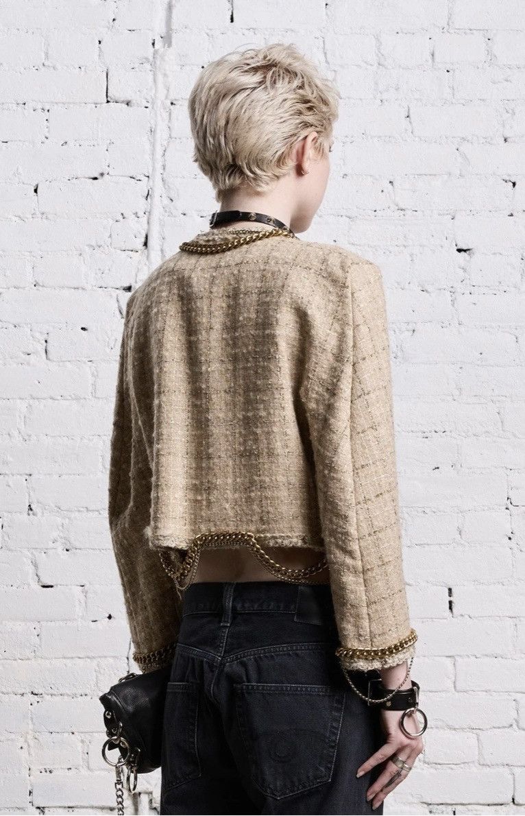 R13 R13 Square Shoulder Tweed Jacket - RP.2350€ Size M / US 6-8 / IT 42-44 - 5 Thumbnail