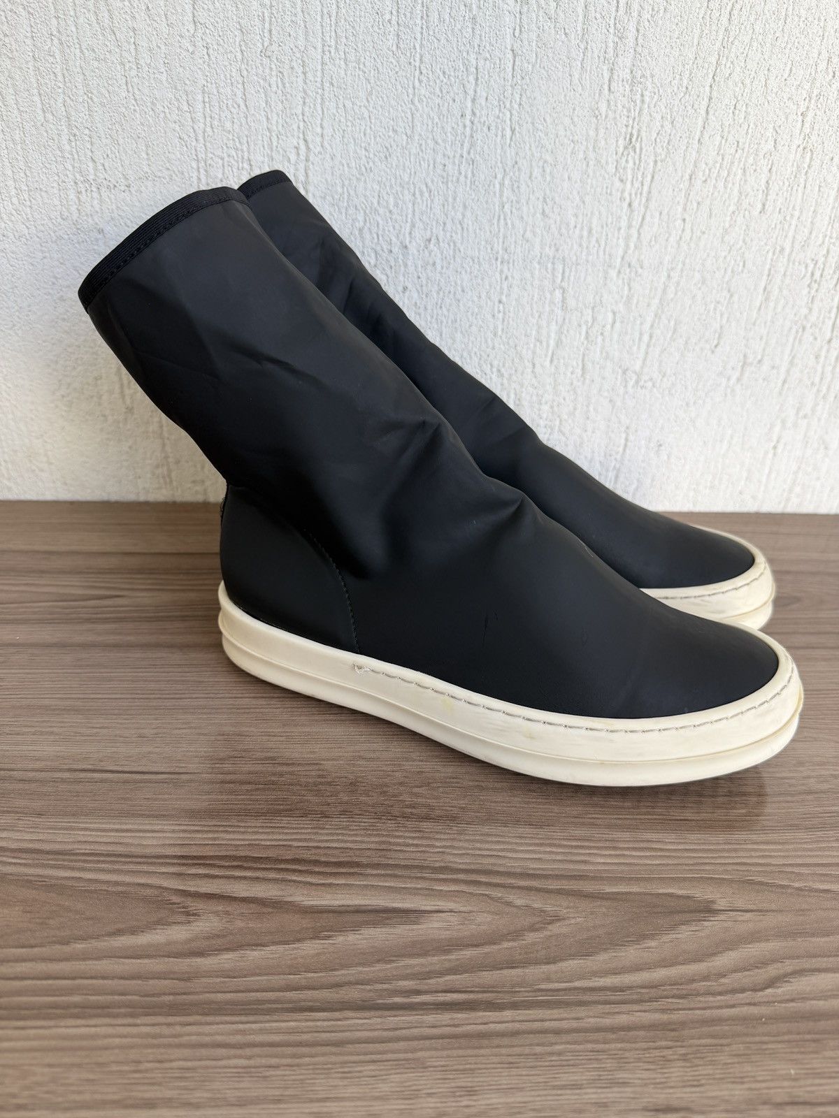 Rick Owens Drkshdw ❤️Neoprene suba socks Ramones Size US 8 / IT 38 - 4 Thumbnail