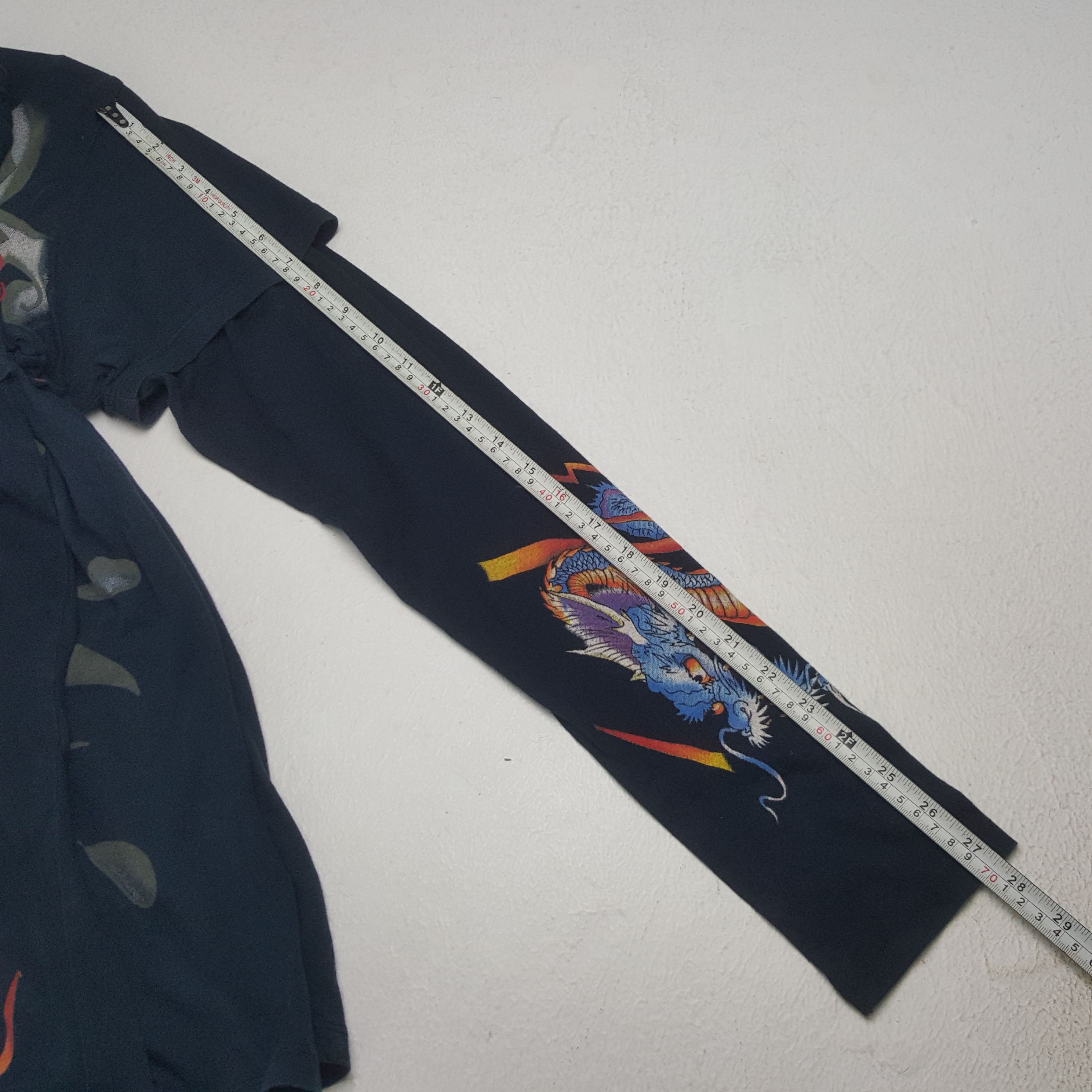 Ed Hardy Vintage Ed Hardy by Christian Audiger Skull Tshirt C285N67 Size US L / EU 52-54 / 3 - 7 Thumbnail