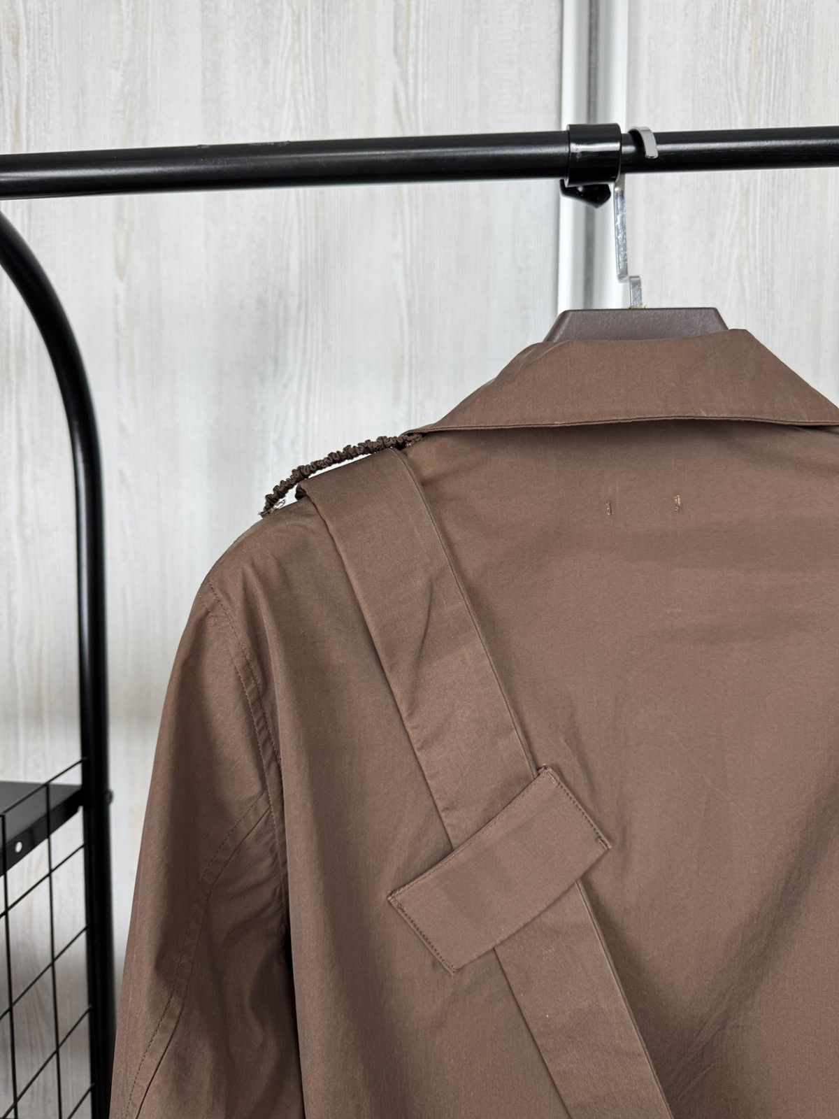Craig Green Craig Green SS17 Asymmetrical Work Jacket Brown Size US S / EU 44-46 / 1 - 13 Thumbnail
