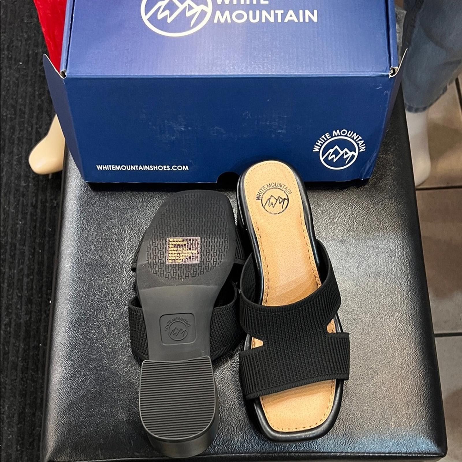 White Mountaineering White Mountain Black and Tan Women's Sandals Size US 9 / IT 39 - 2 Thumbnail