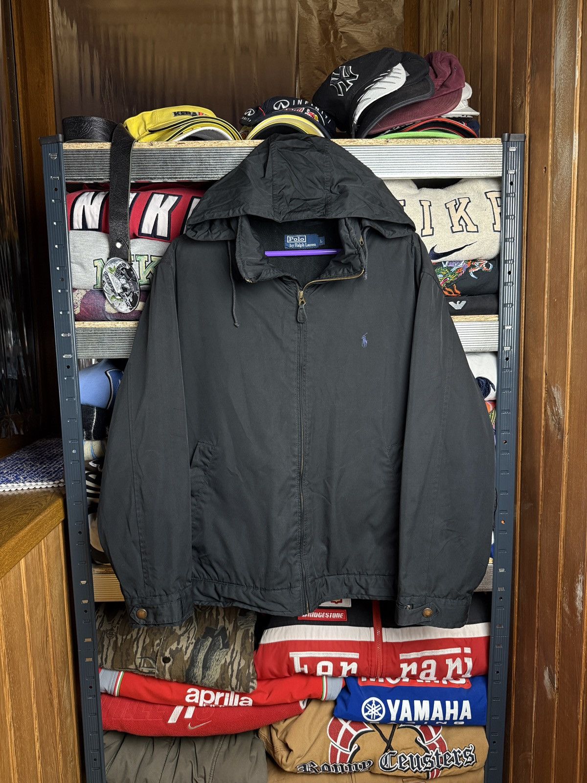 Polo Ralph Lauren Polo Ralph Lauren Vintage Nylon Jacket Size US L / EU 52-54 / 3 - 1 Thumbnail