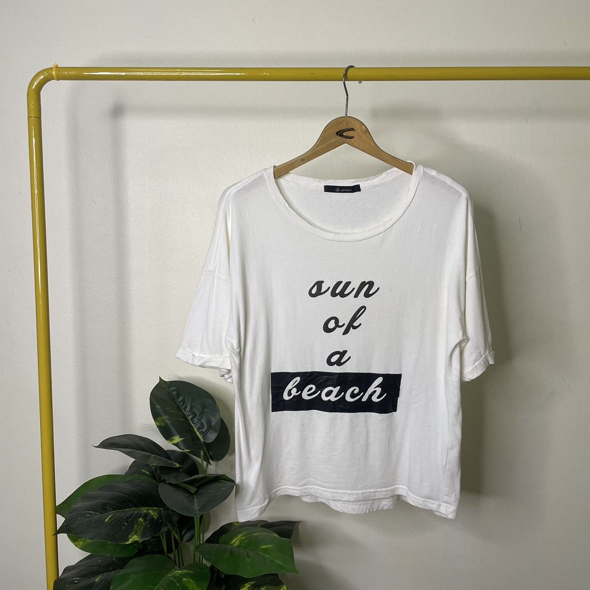 If Six Was Nine × Japanese Brand × Johnbull Johnbull Japan Sun Of A Beach Humor Funny T Shirt Size US M / EU 48-50 / 2 - 1 Thumbnail