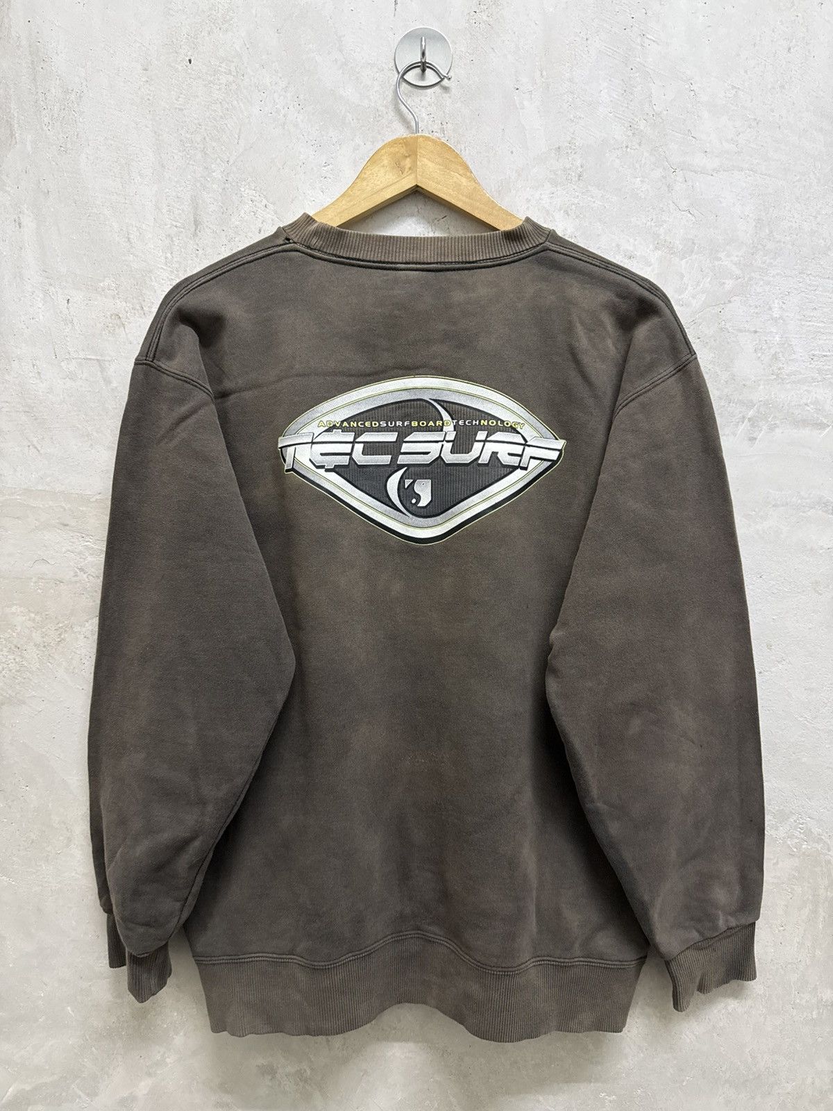 Japanese Brand Sun Faded T&C Surf Thrashed Sweatshirt Size US L / EU 52-54 / 3 - 1 Thumbnail