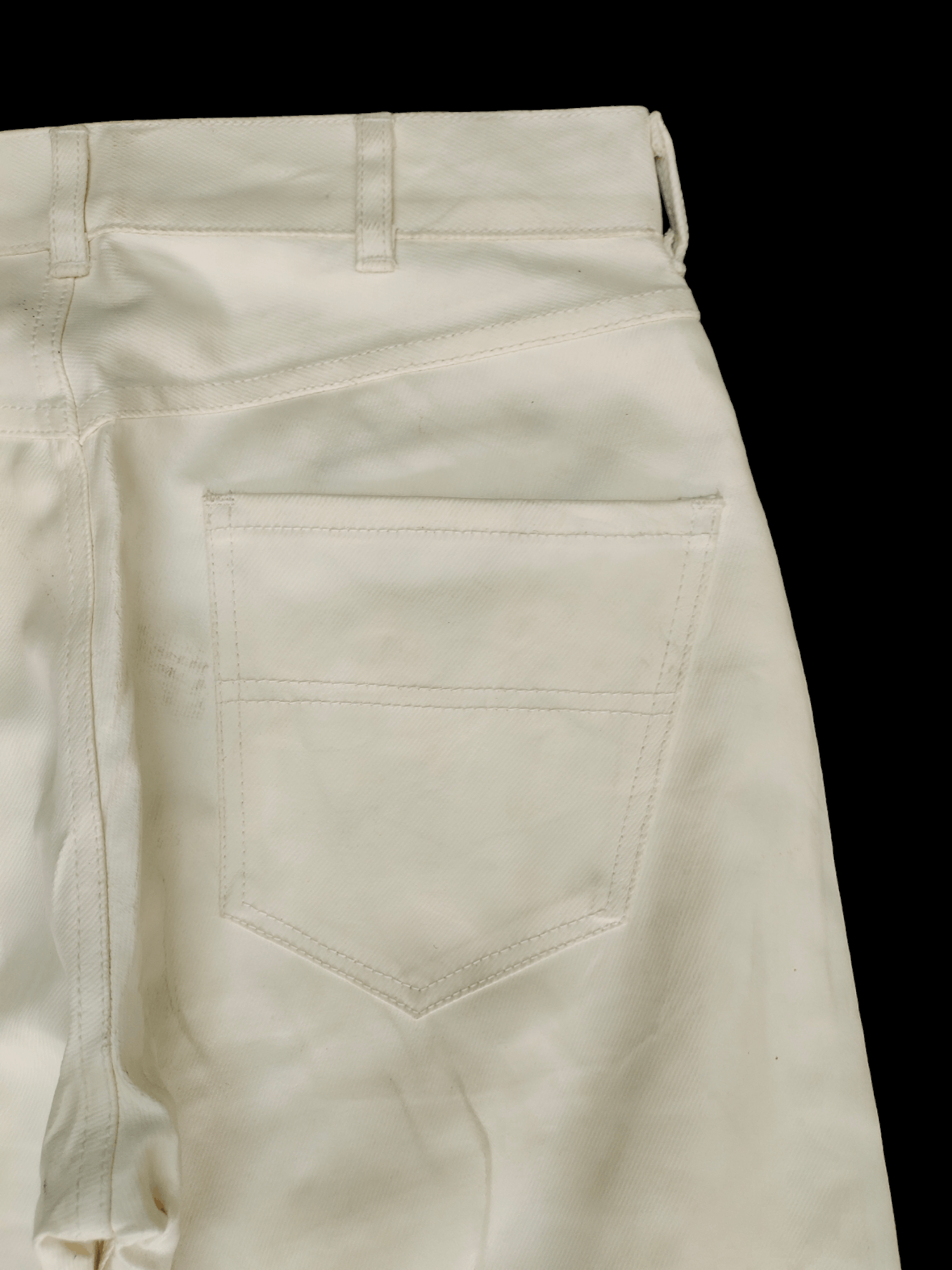 Katharine Hamnett London Katharine Hamnett London White Coated Denim Pants Size US 28 / EU 44 - 12 Thumbnail