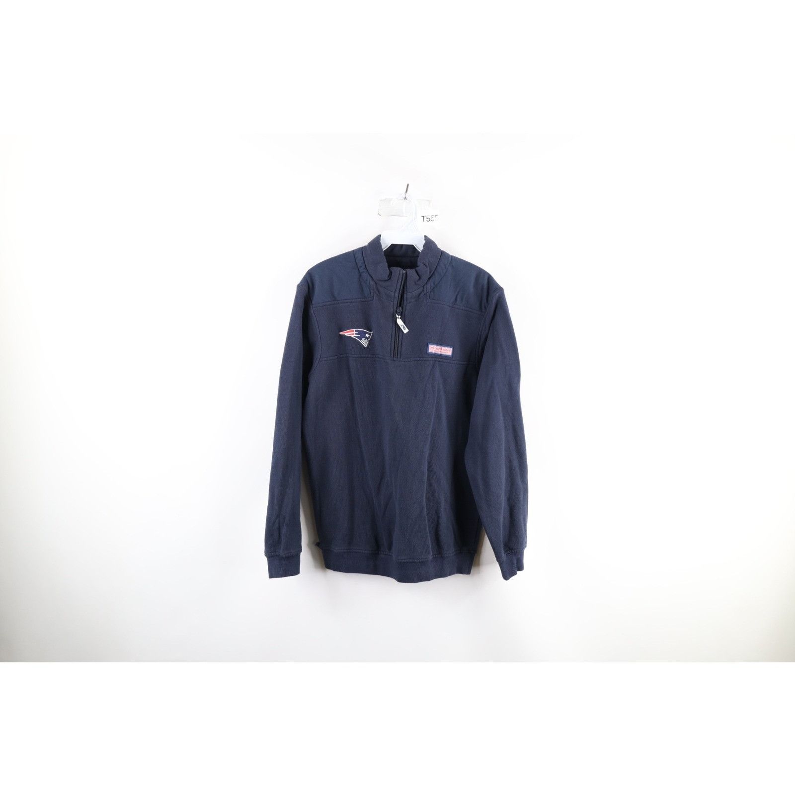 Vineyard Vines Vineyard Vines New England Patriots Football Zip Sweatshirt Size US XS / EU 42 / 0 - 1 Thumbnail