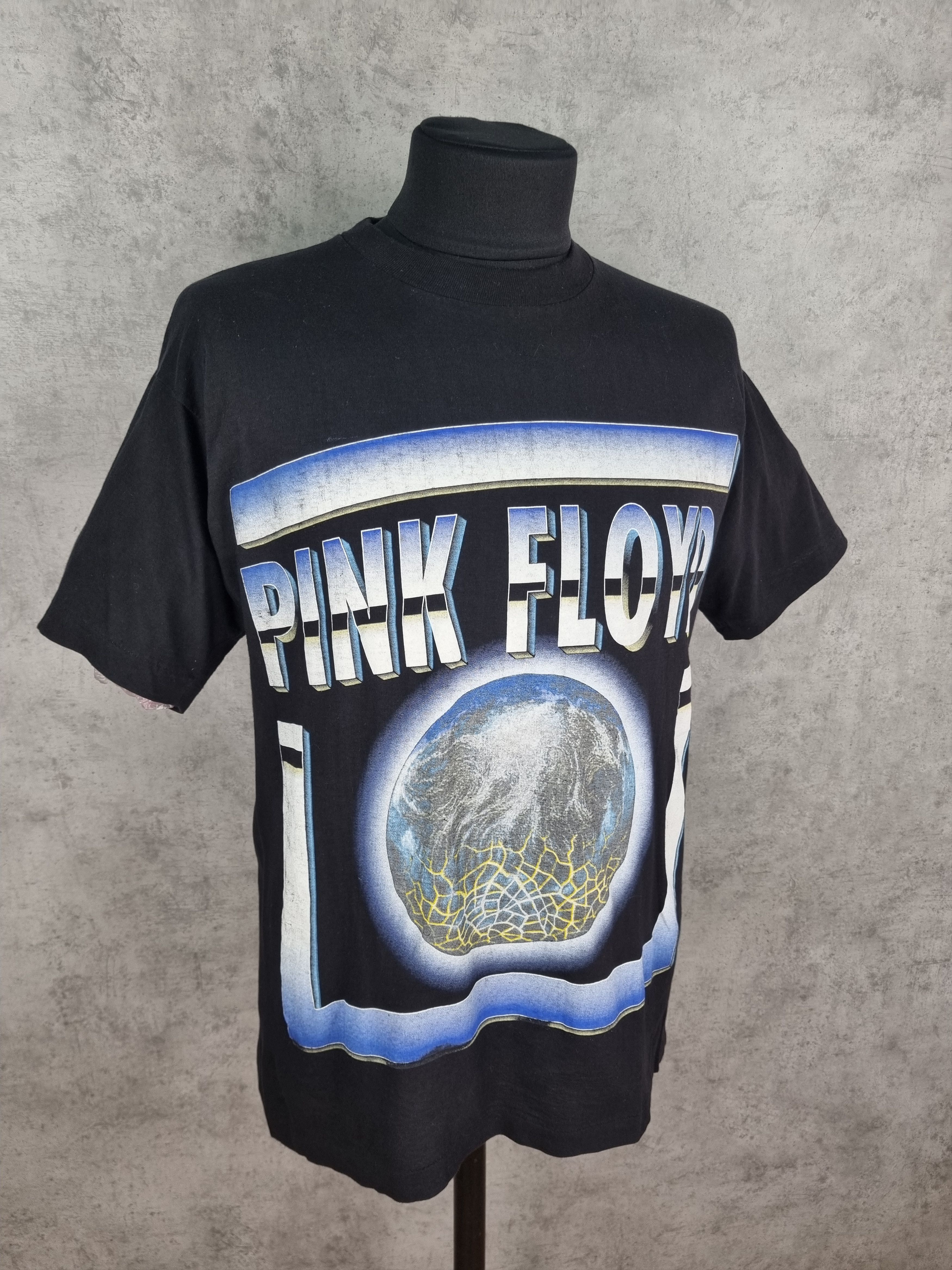 Band Tees × Pink Floyd Single Stitch Pink Floyd Big Logo Vintage Band Tee Shirt Size US L / EU 52-54 / 3 - 4 Thumbnail