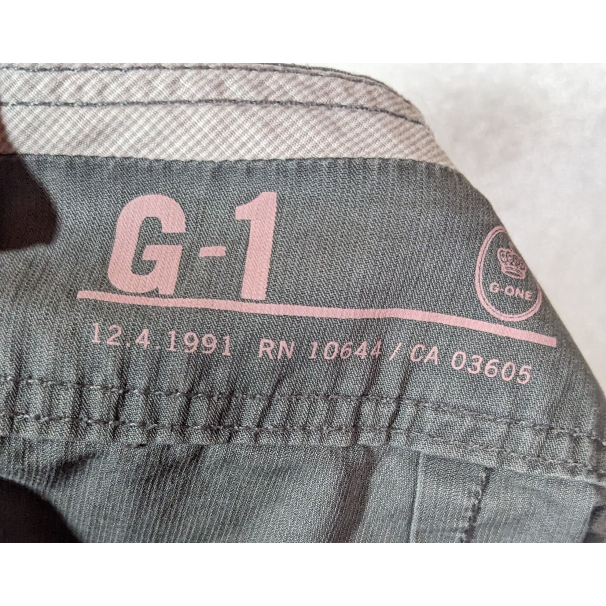 Other G-1 Grey Utility Skirt With Pockets And Drawstring Size 26" / US 2 / IT 38 - 4 Thumbnail