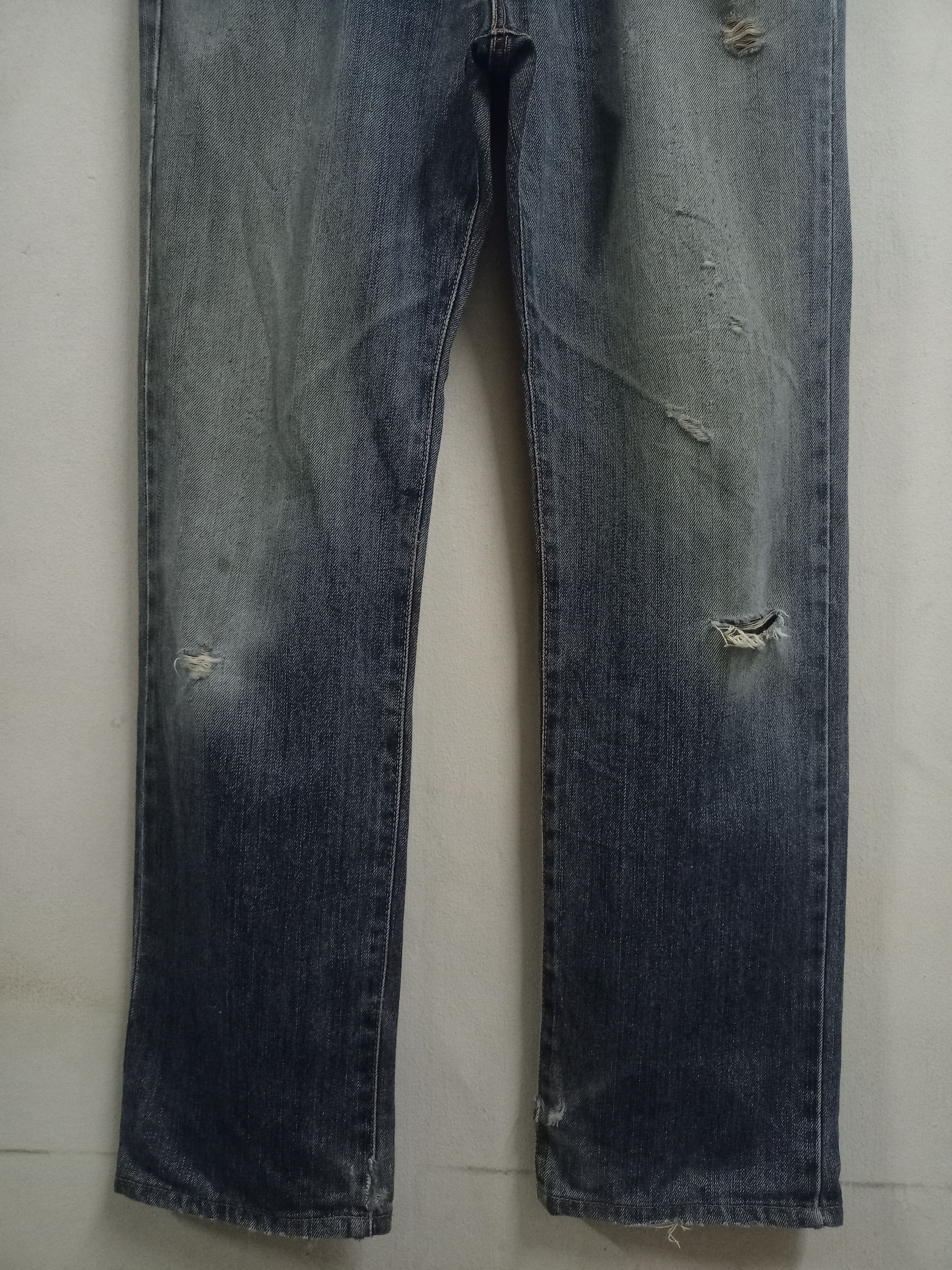 Edwin SALES🔥Vintage Japanese Edwin Distressed Baggy Jeans Size US 34 / EU 50 - 6 Thumbnail