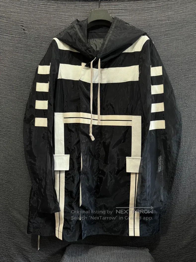 Rick Owens Rick Owens 13ss see-through webbing fishtail coat Size US M / EU 48-50 / 2 - 1 Thumbnail